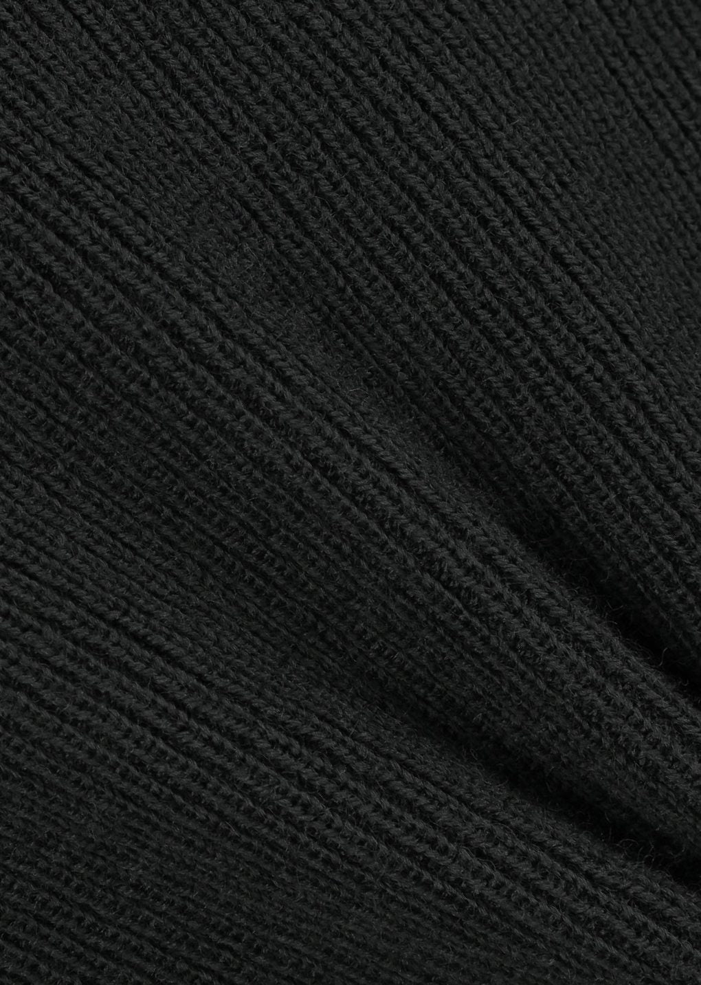 blocking button up cardigan, black