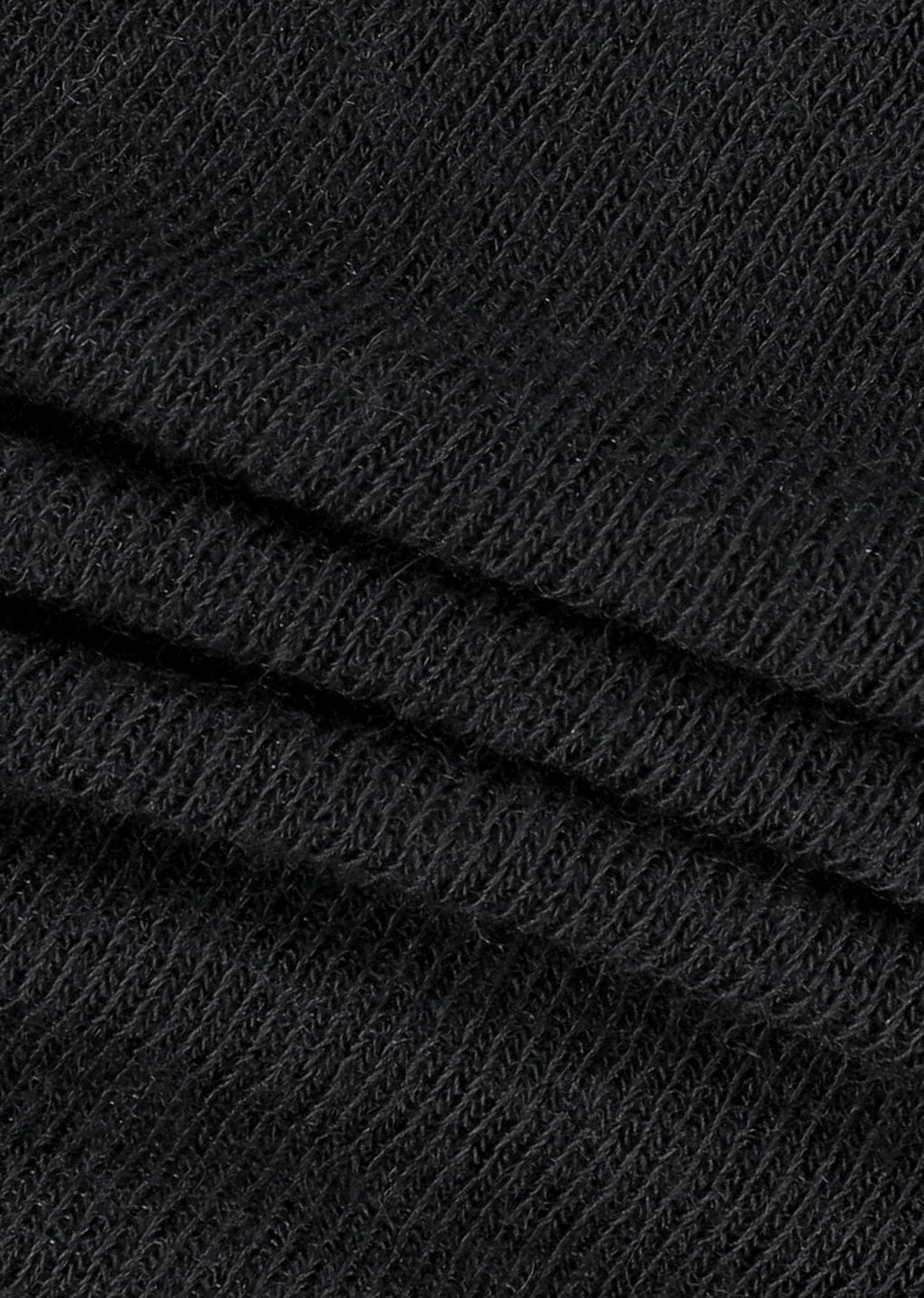 round t-shirt, black