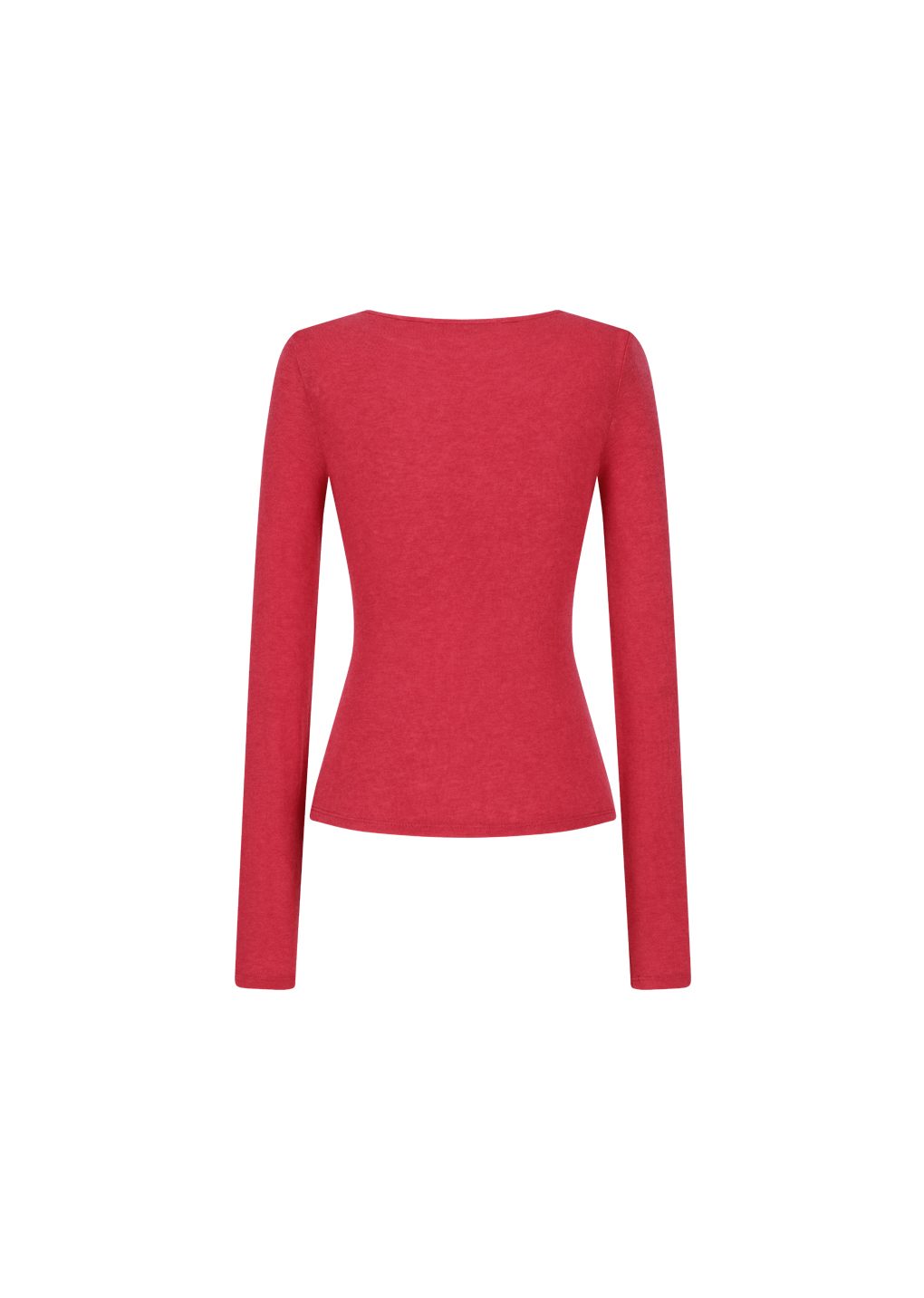 round t-shirt, red