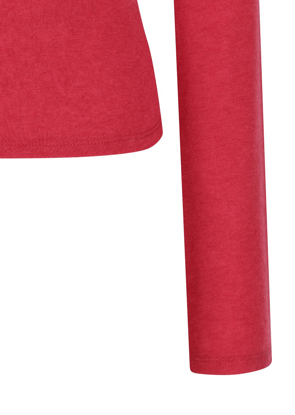 round t-shirt, red