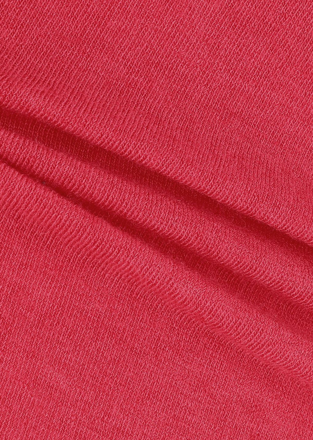 round t-shirt, red