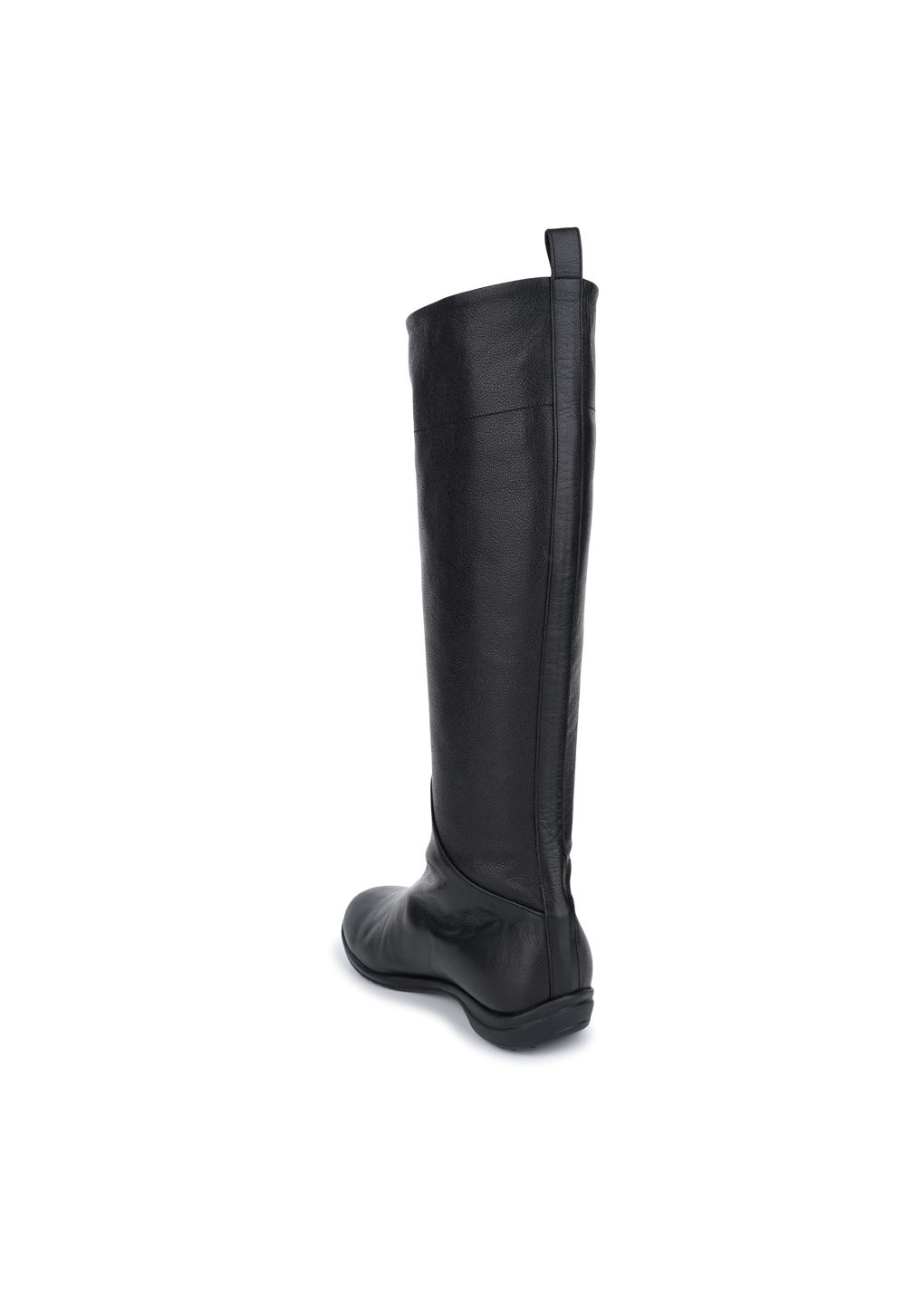 vibram long boots, black