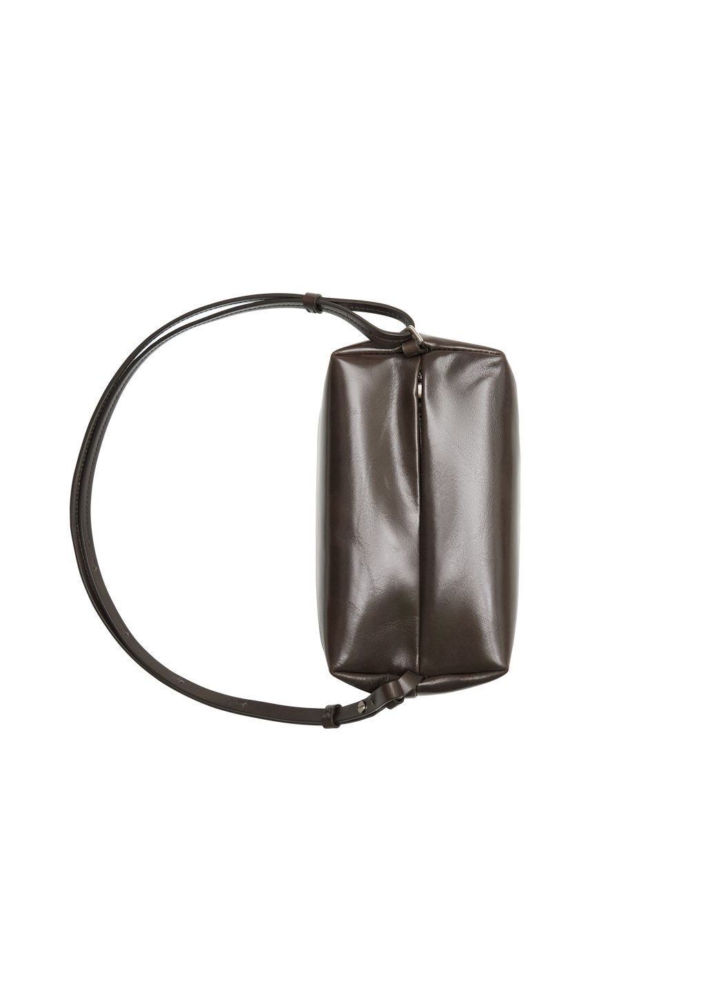 mini cubo bag, khaki brown