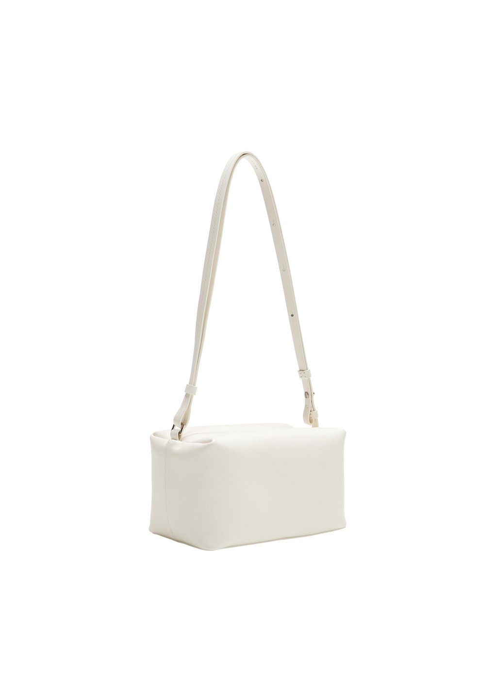 mini cubo bag, white