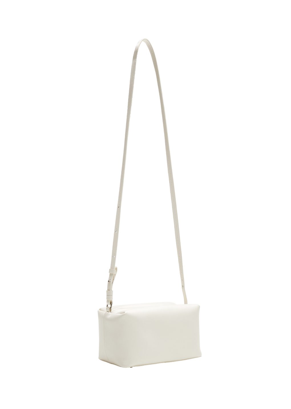mini cubo bag, white