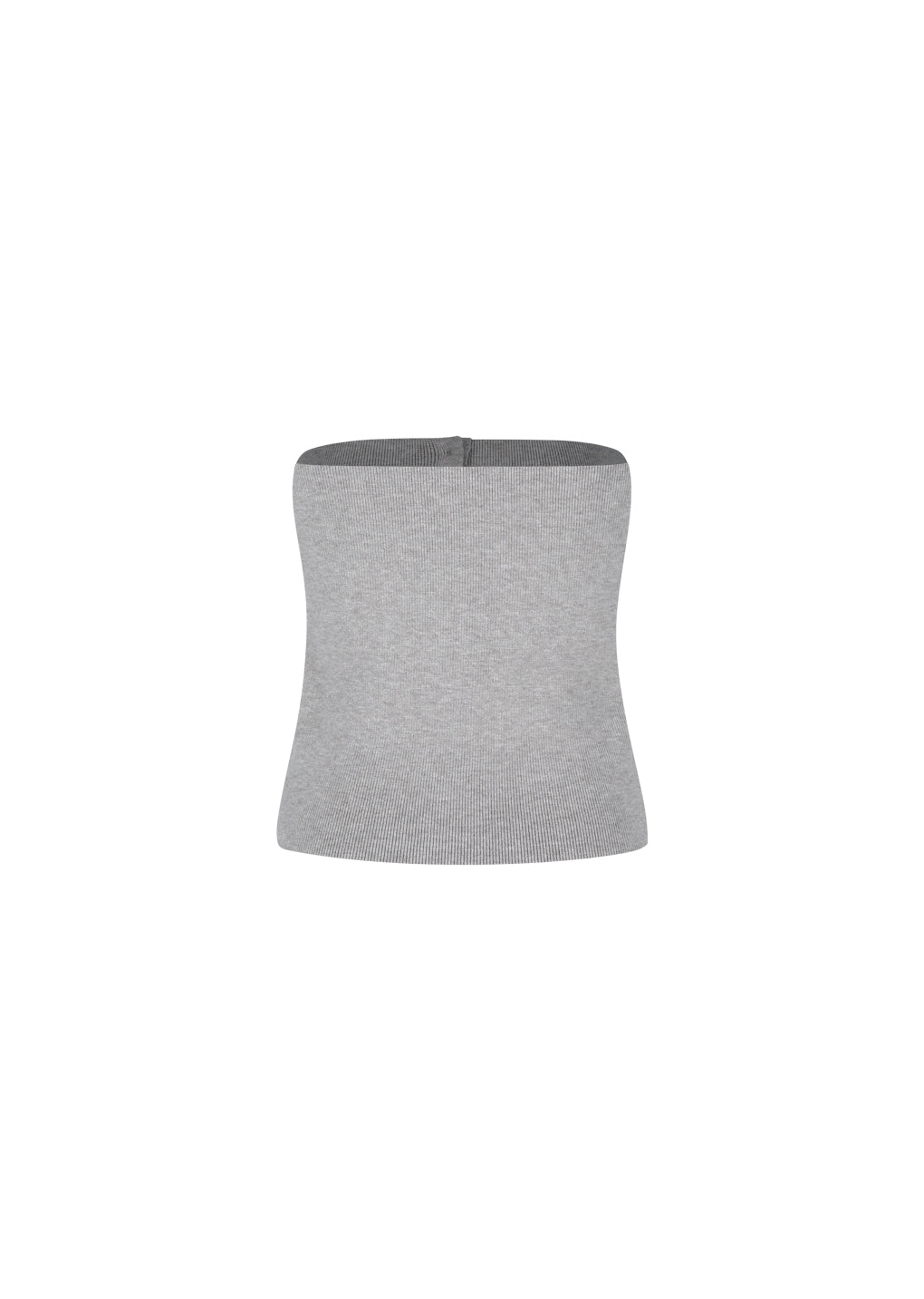 cape top & bandeau set, light grey