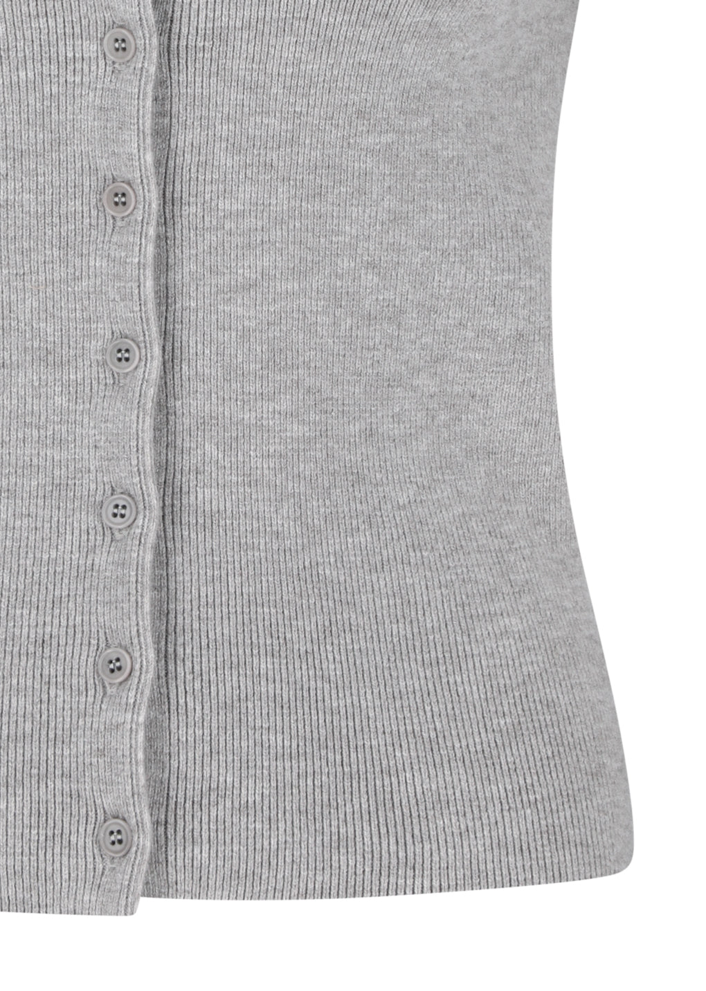 cape top & bandeau set, light grey