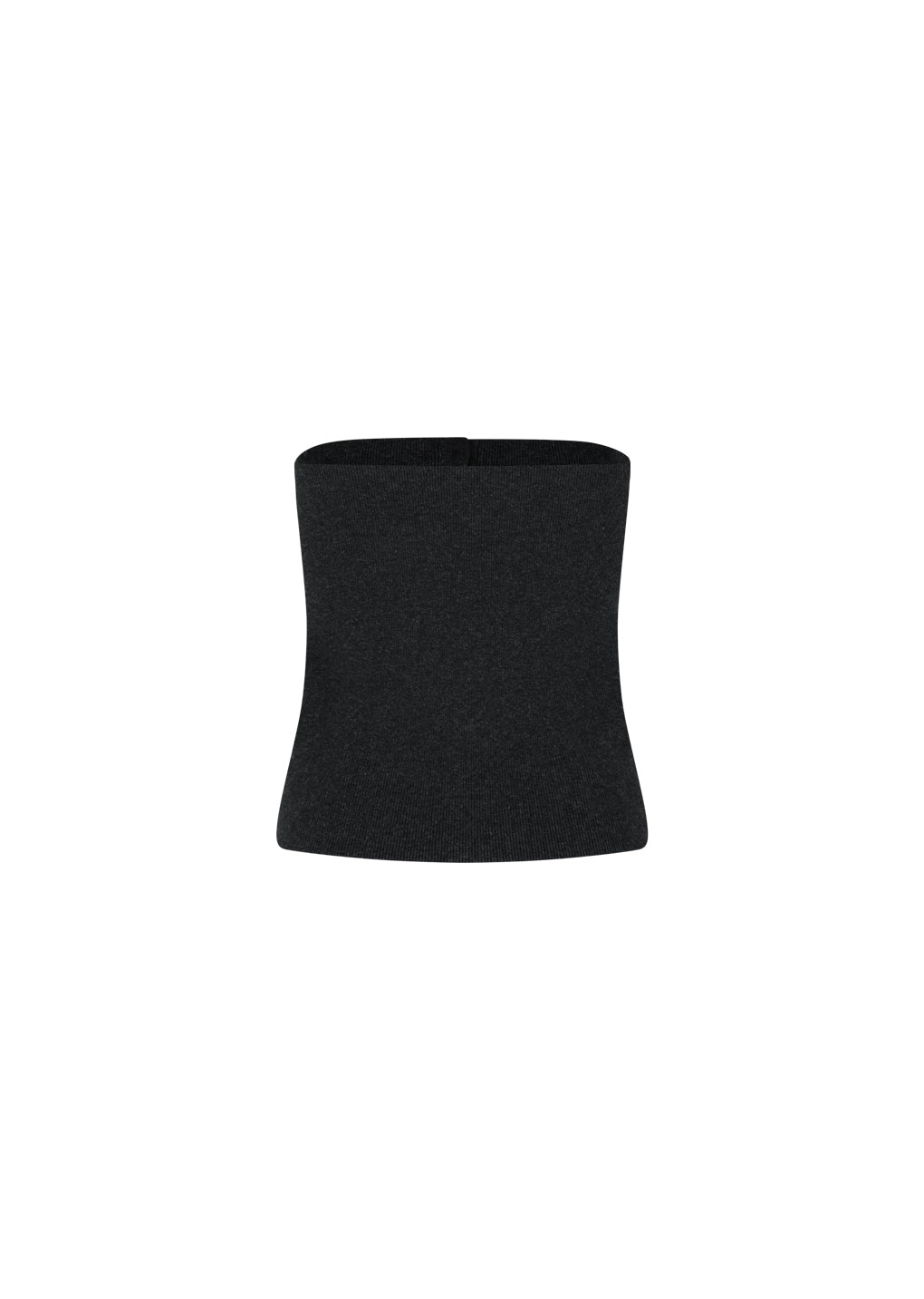 cape top & bandeau set, charcoal