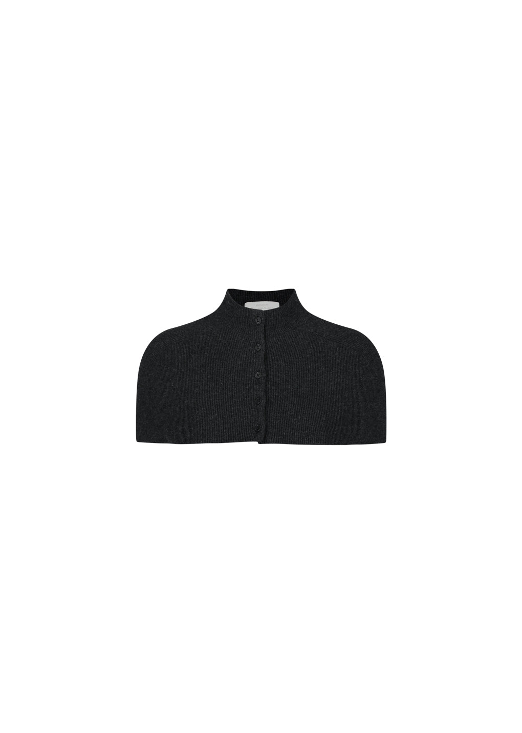cape top & bandeau set, charcoal