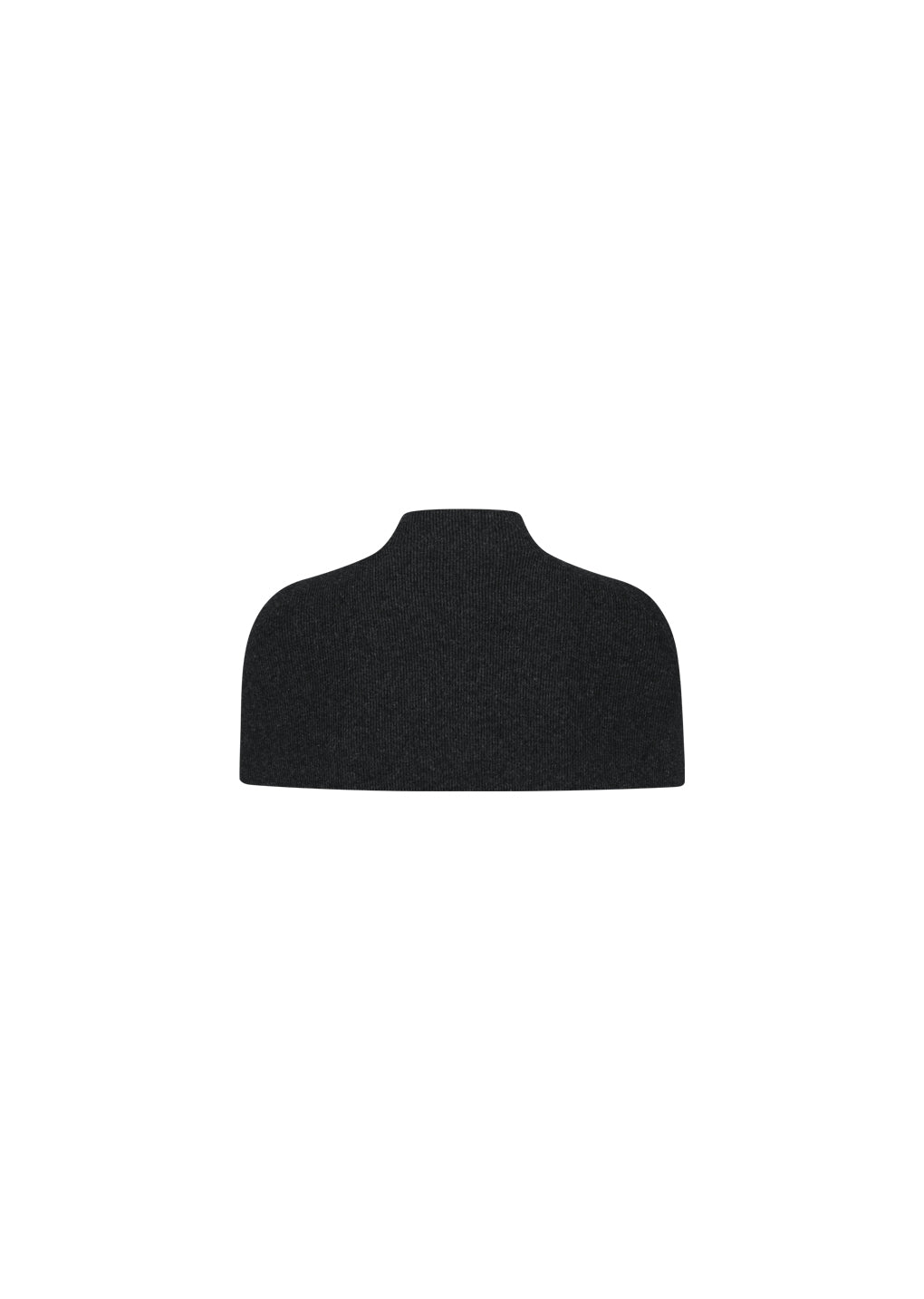 cape top & bandeau set, charcoal