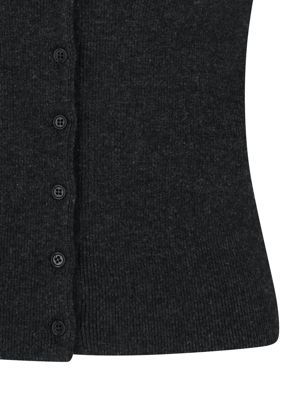 cape top & bandeau set, charcoal