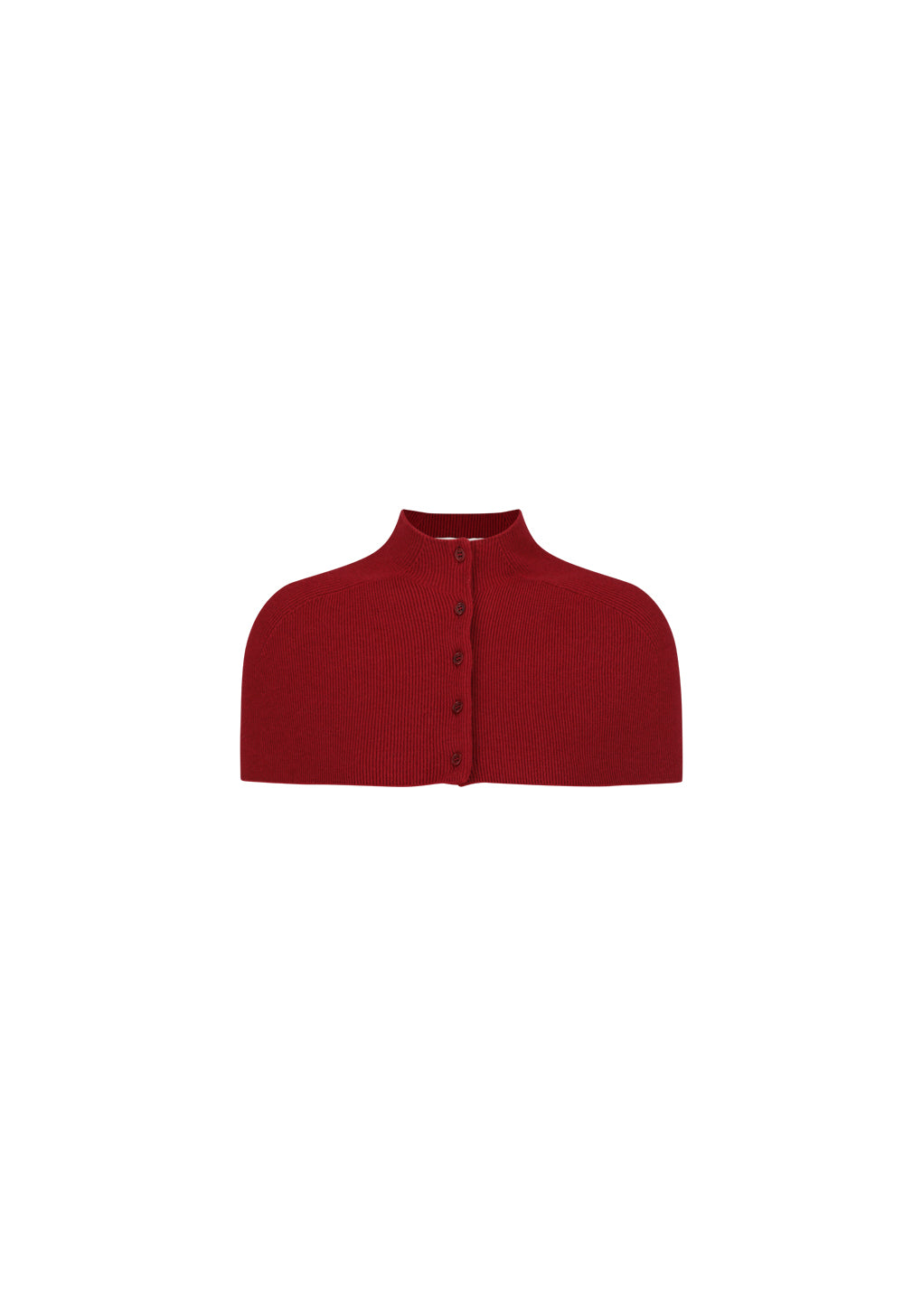 cape top & bandeau set, red