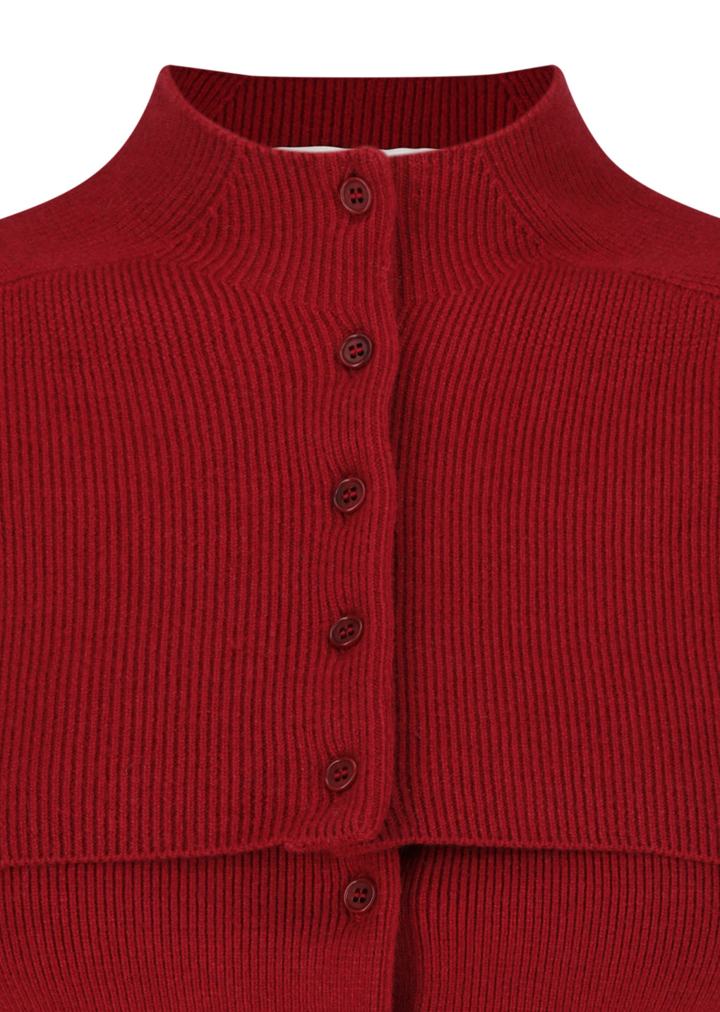 cape top & bandeau set, red