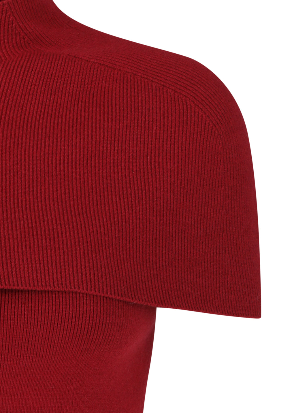 cape top & bandeau set, red