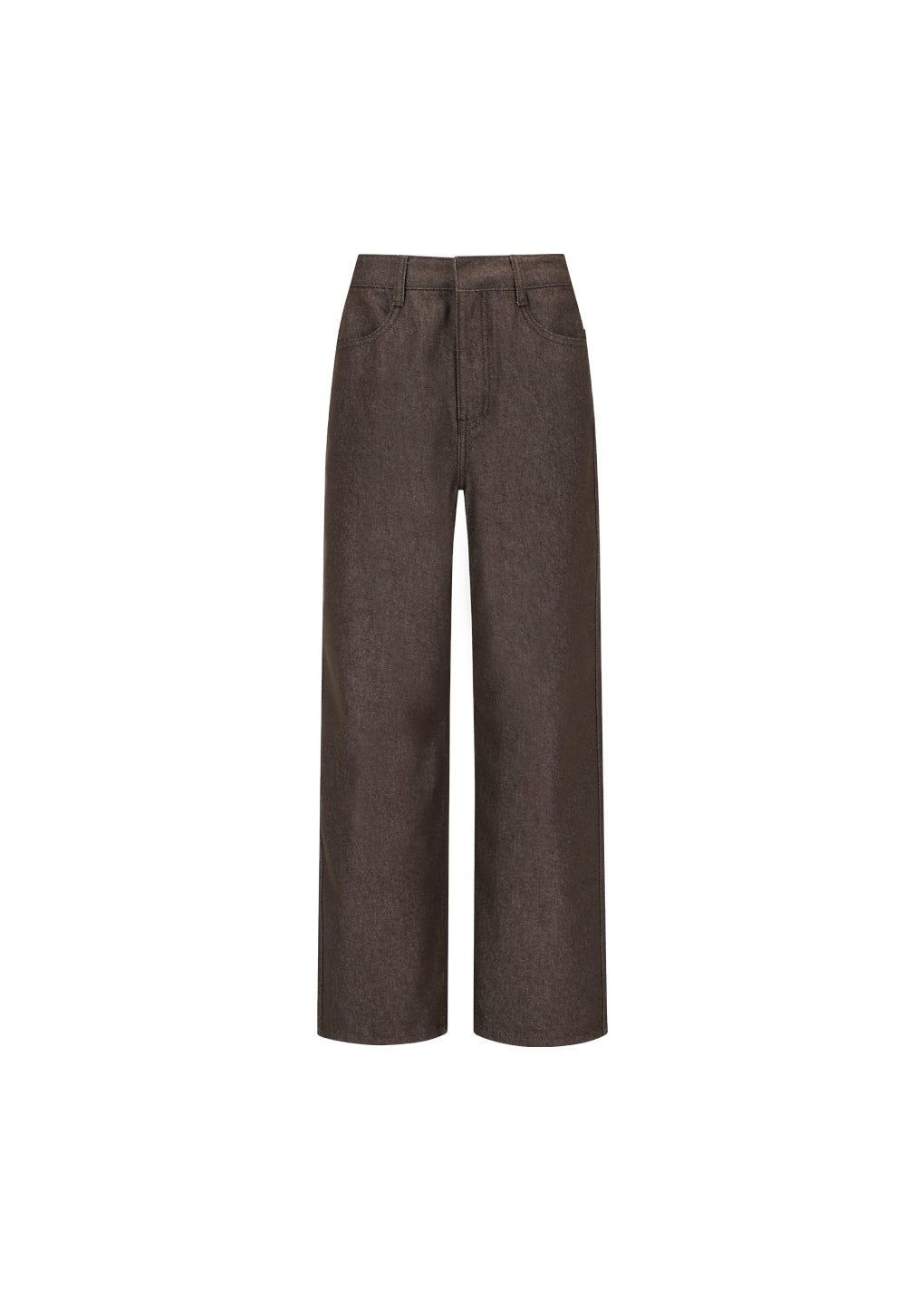 color indigo denim, brown