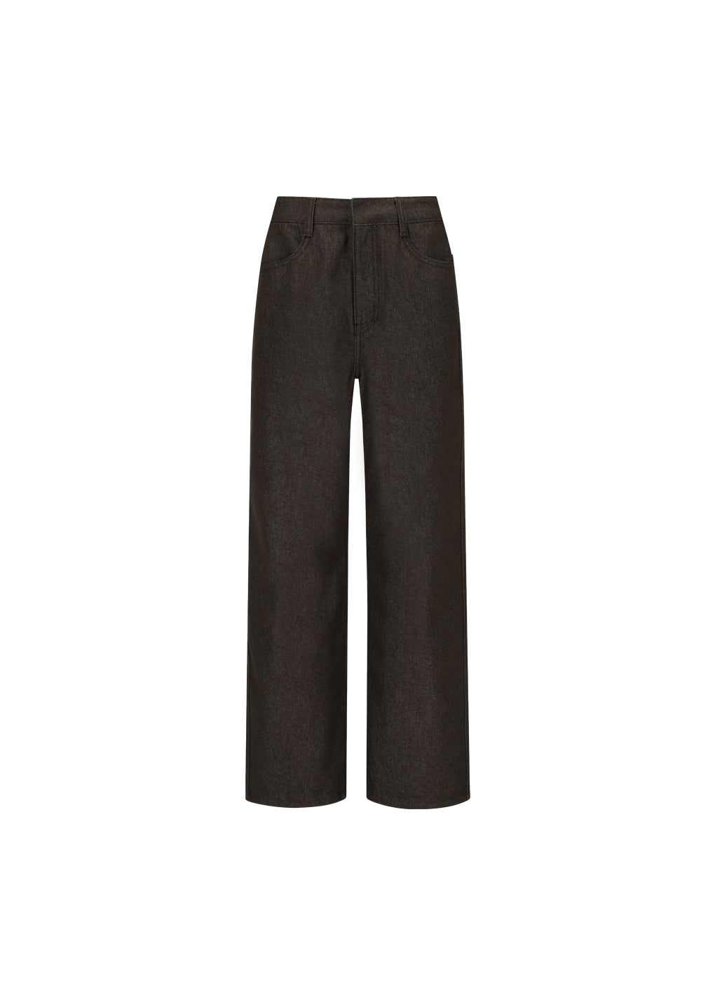 color indigo denim, brown