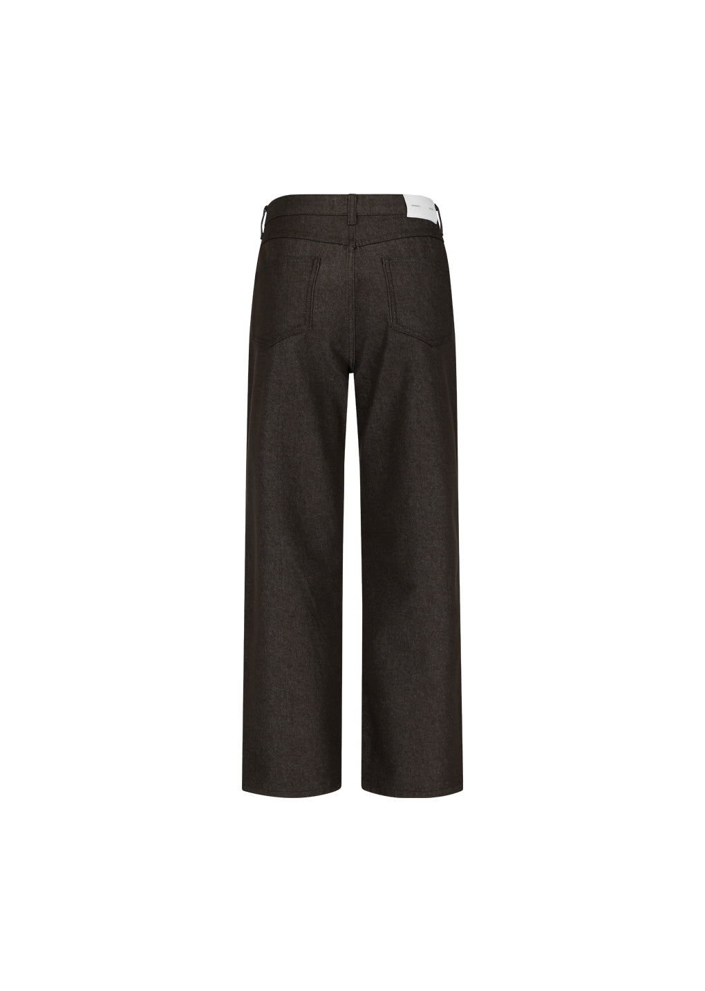 color indigo denim, brown