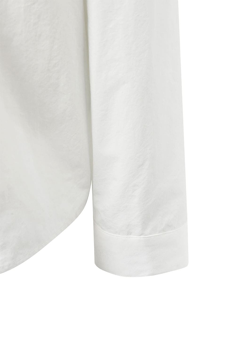 cotton nylon pocket shirts, white
