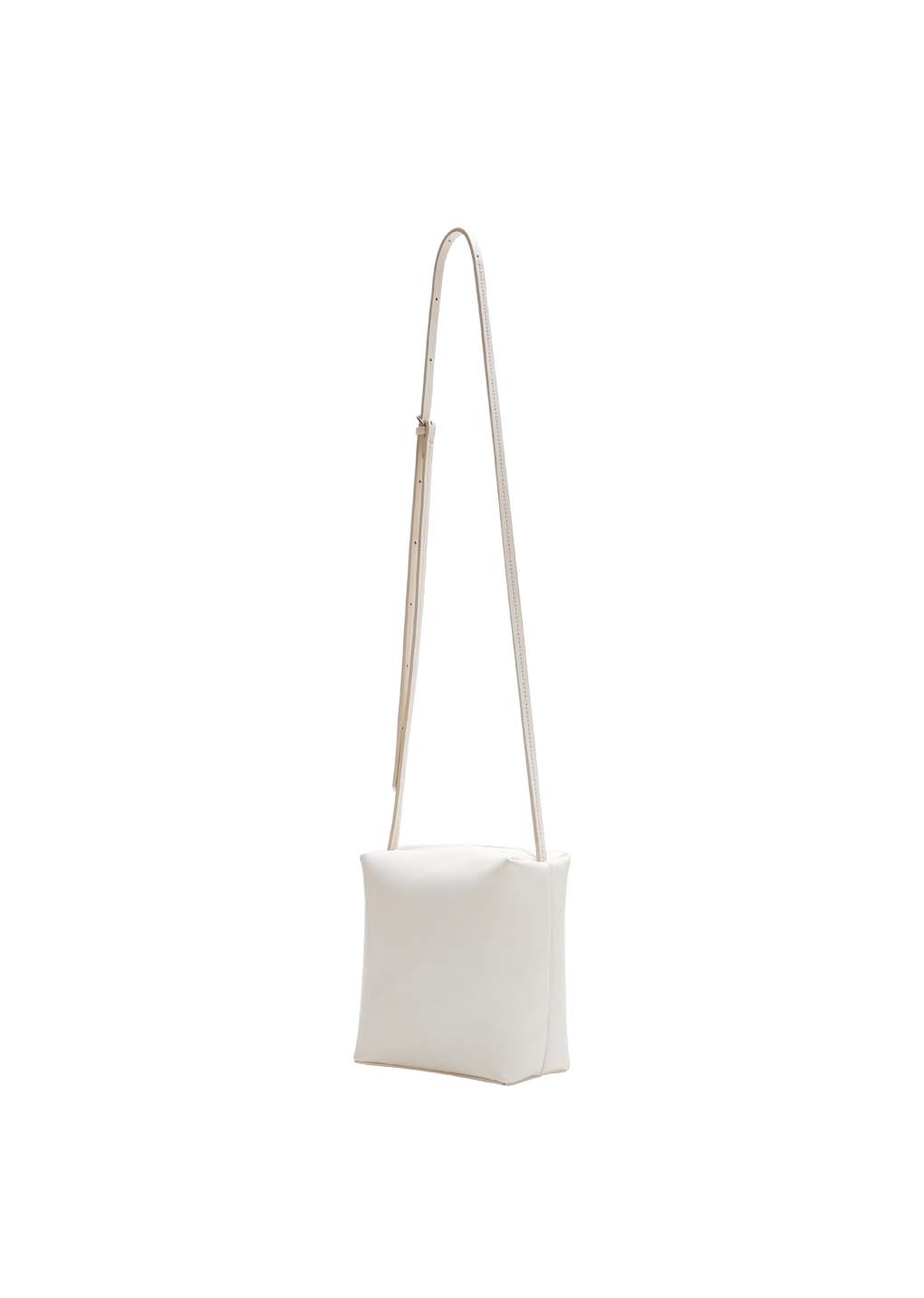 [PRE-ORDER] crossbody cubo bag, white