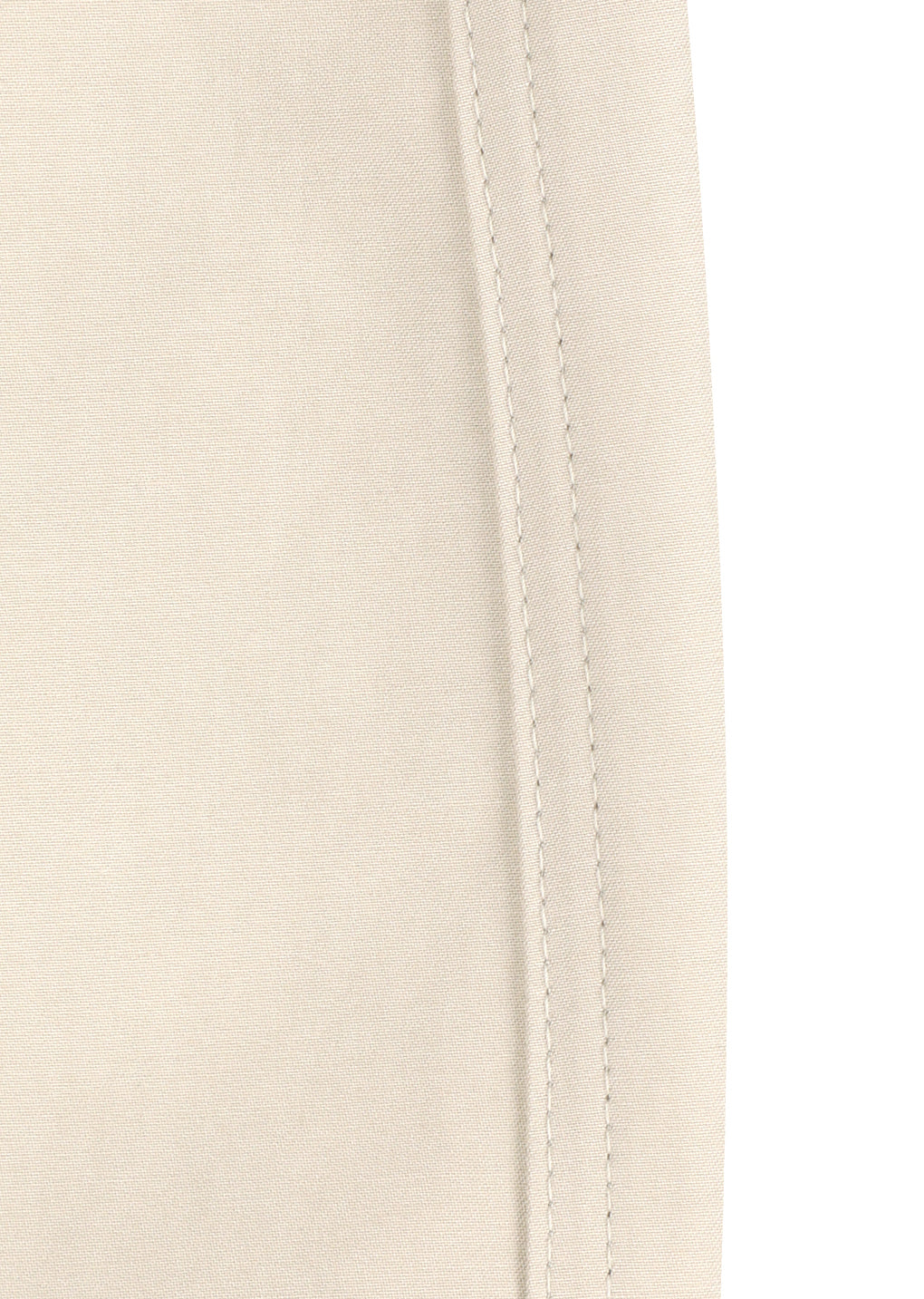 curved long pants, beige
