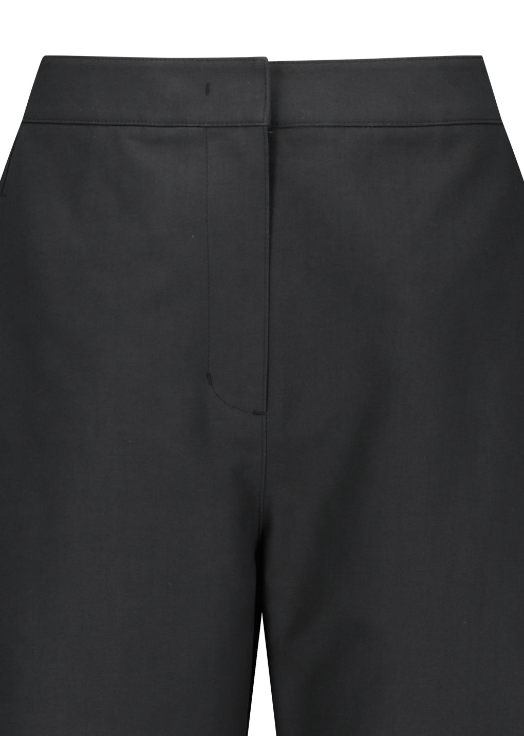 curved long pants, charcoal