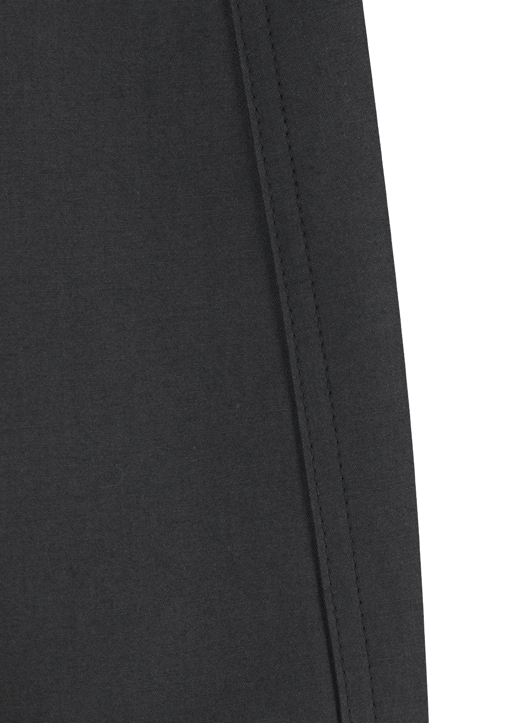 curved long pants, charcoal