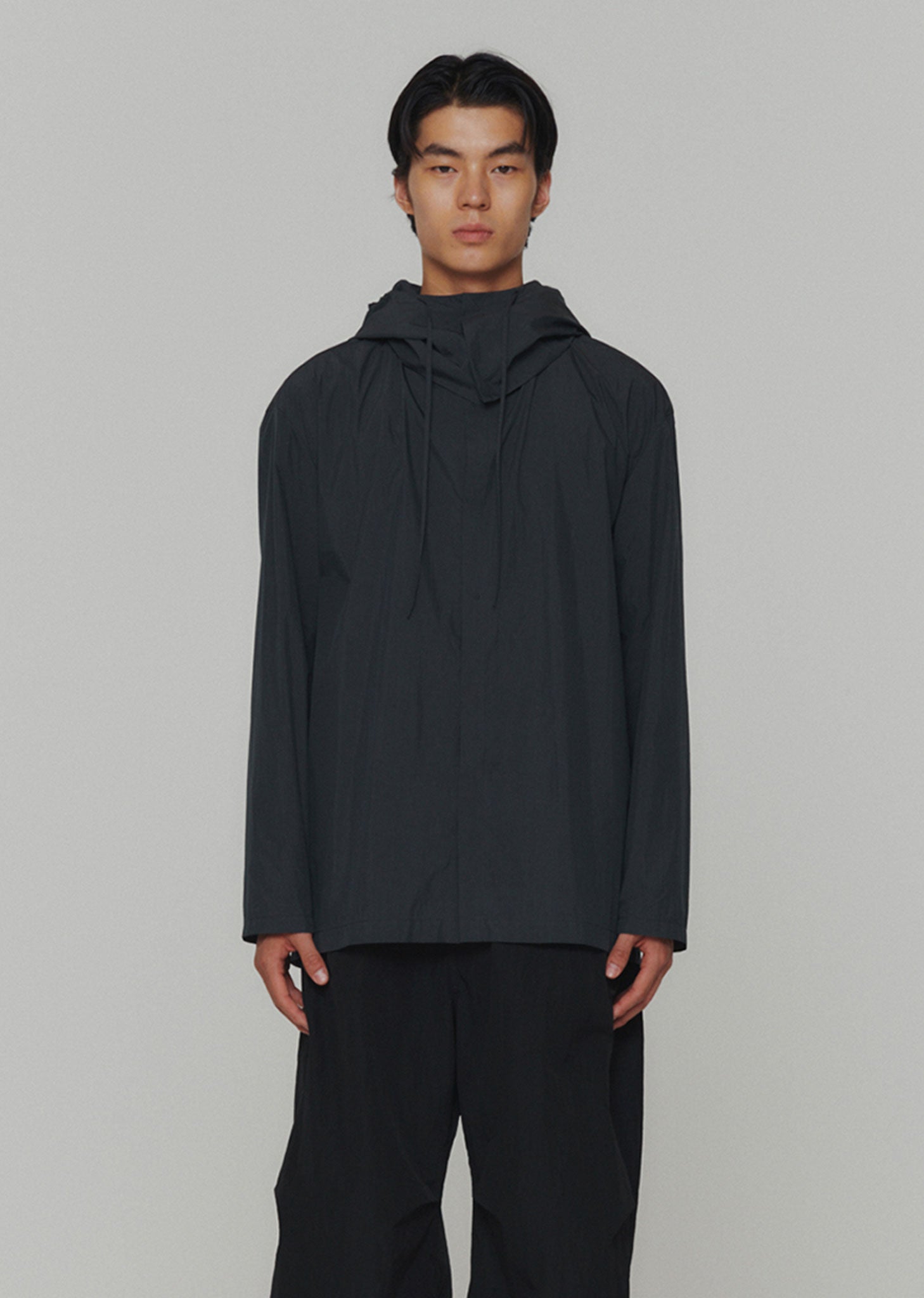 DETACHABLE HOODIE SHIRTS (2COLORS) – AMOMENTO JP