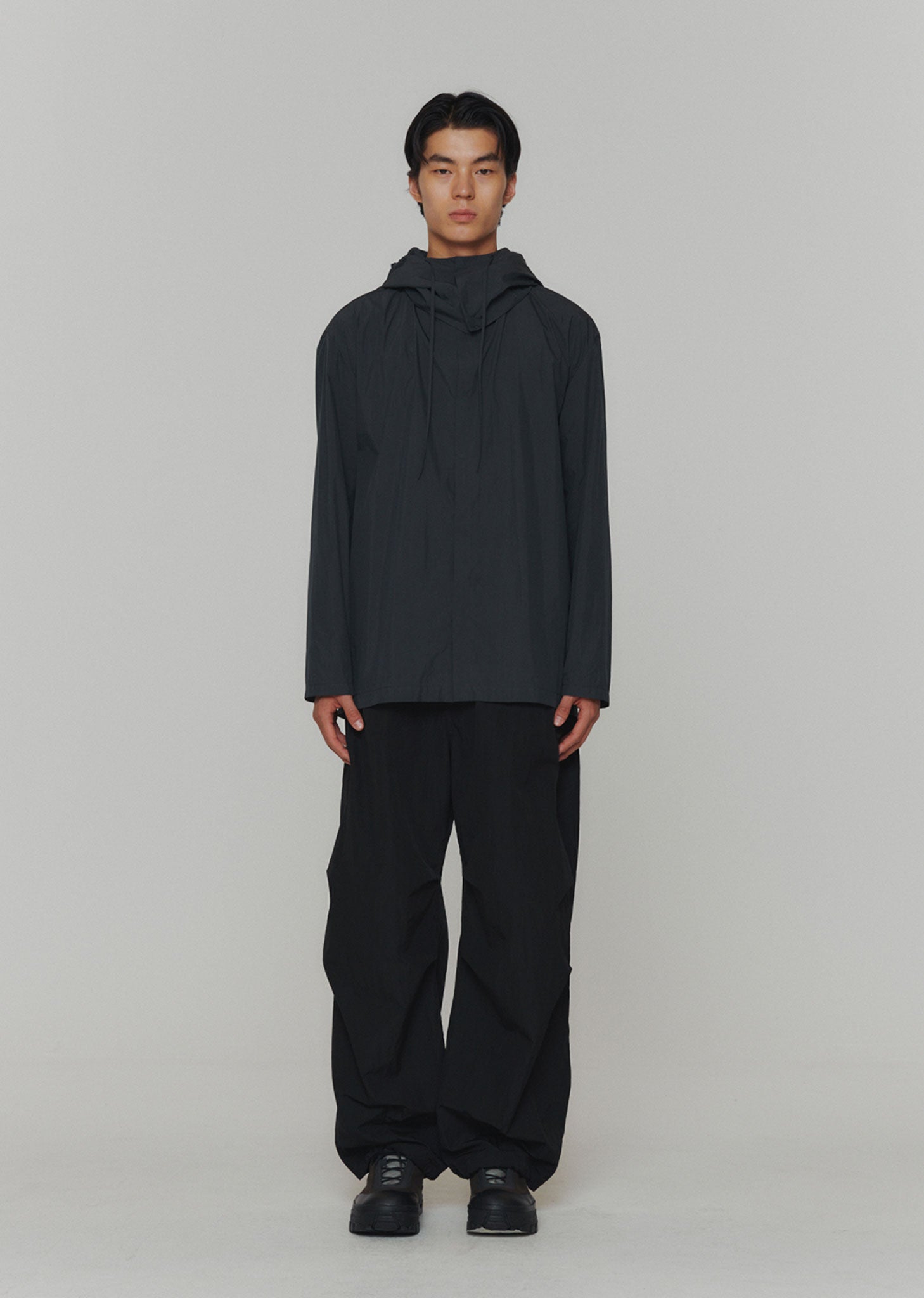 DETACHABLE HOODIE SHIRTS (2COLORS) – AMOMENTO JP