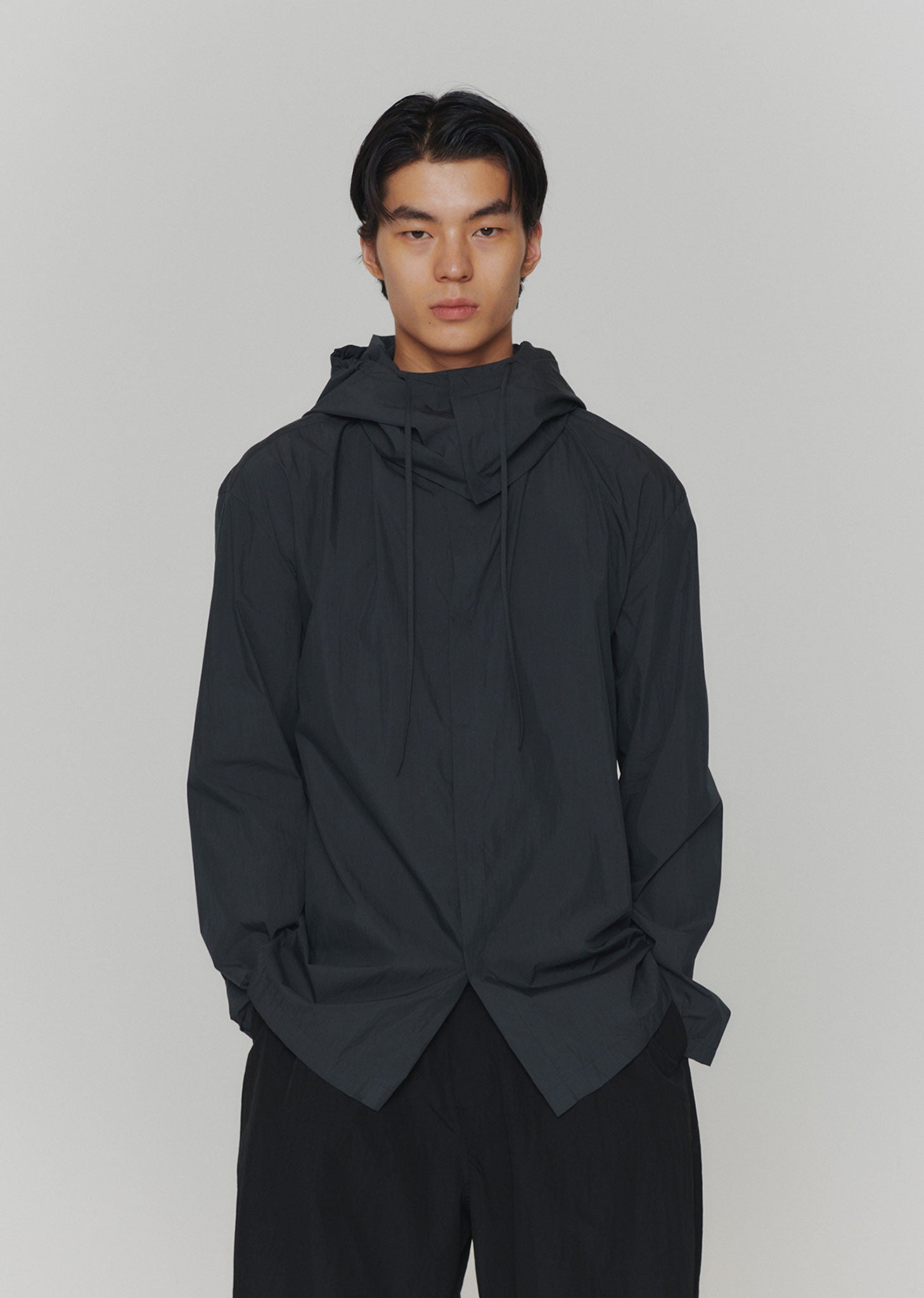 DETACHABLE HOODIE SHIRTS (2COLORS) – AMOMENTO JP