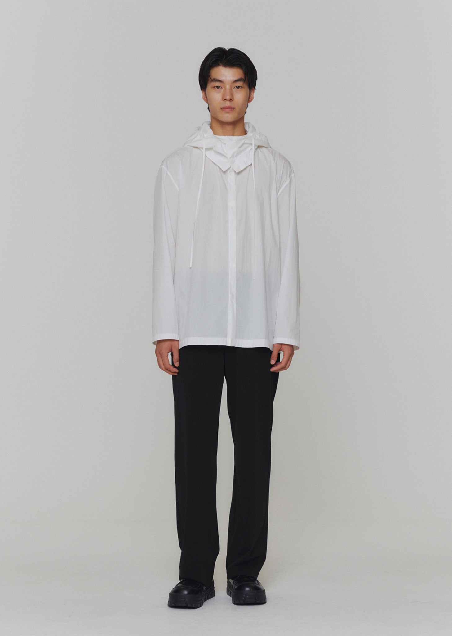 DETACHABLE HOODIE SHIRTS (2COLORS) – AMOMENTO JP