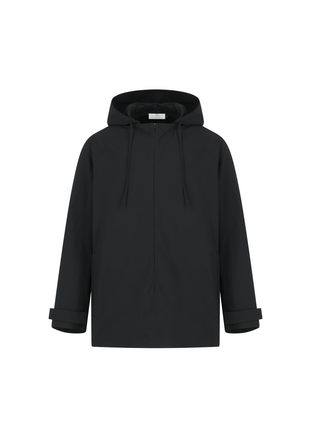 detachable hood shirts, black
