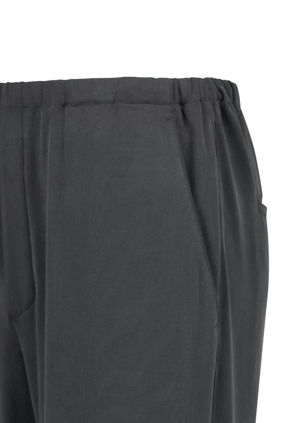easy banding pants, charcoal