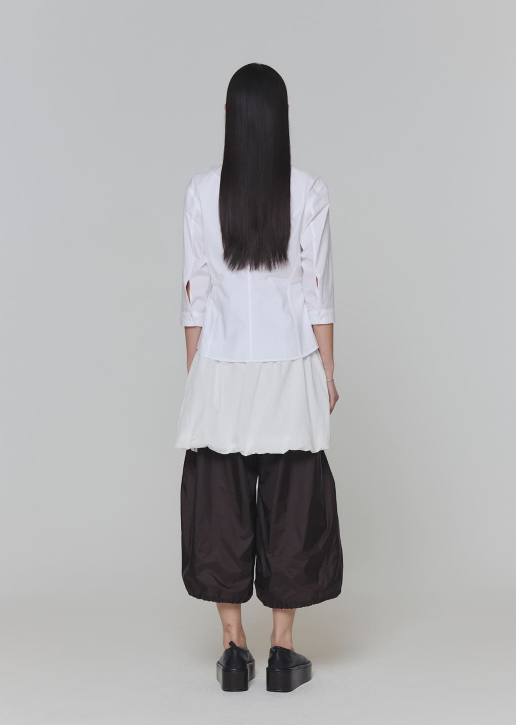 half sleeve shirts, white
