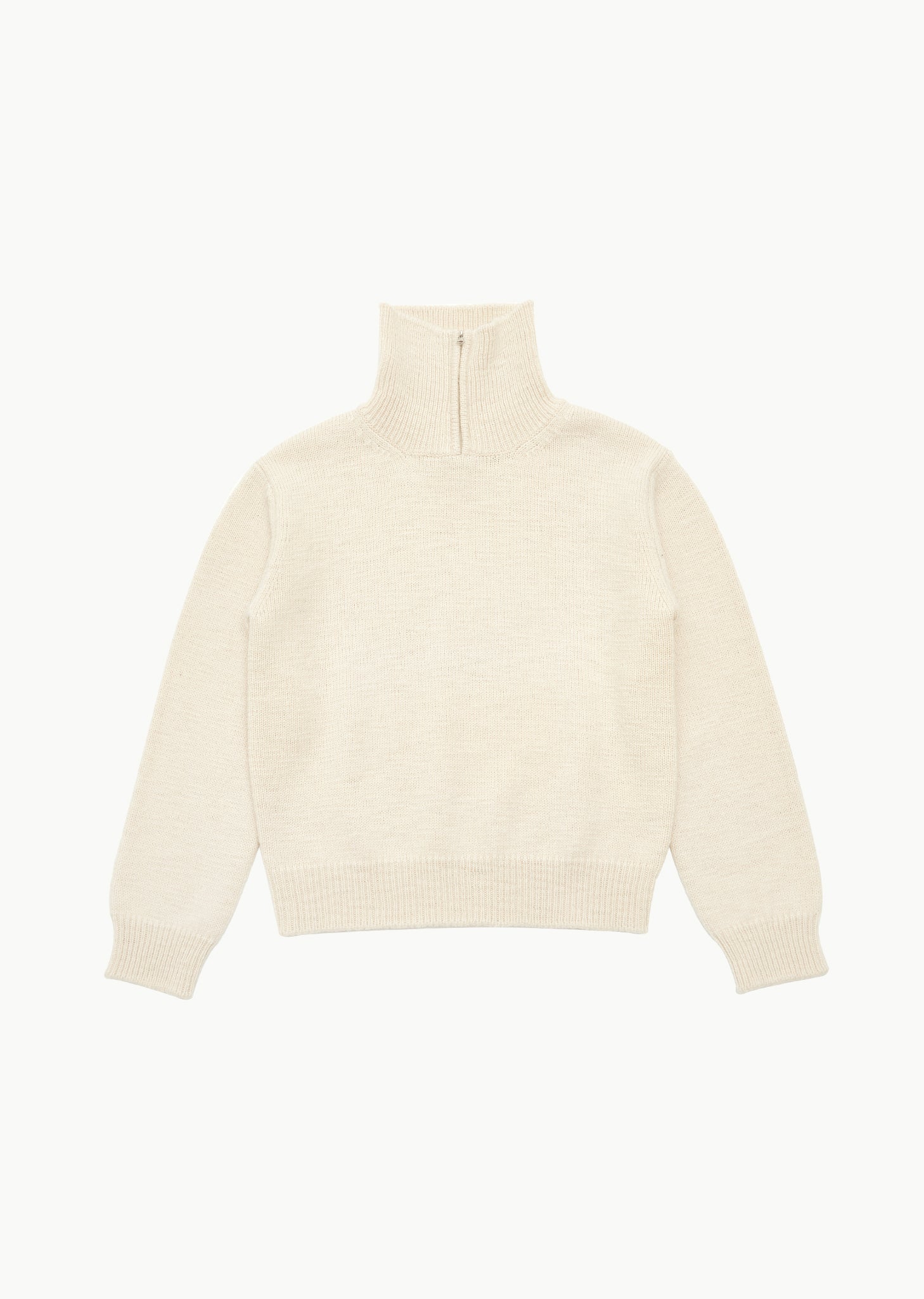 HALF ZIP-UP KNIT (2 COLORS)