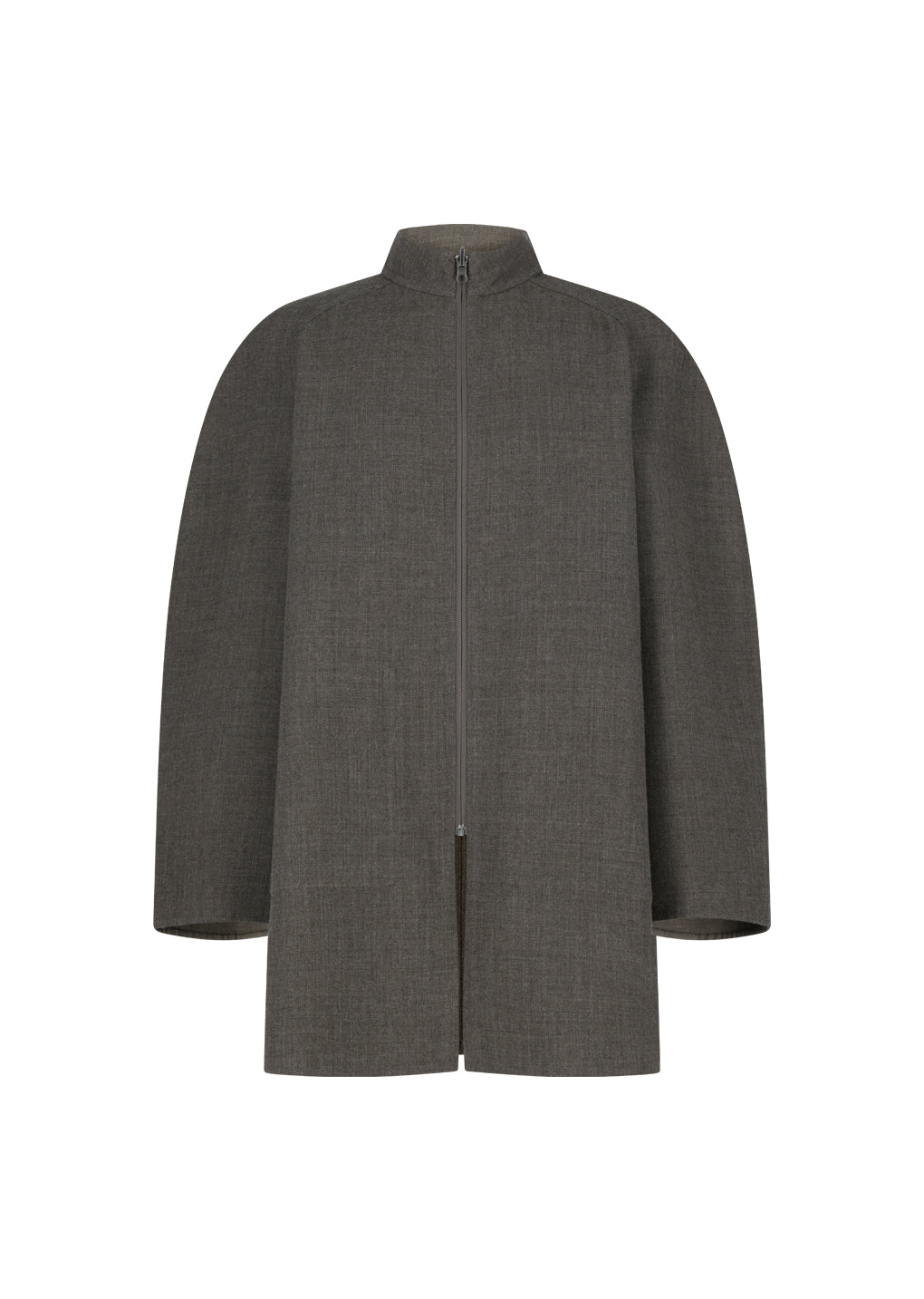 handmade raglan coat, brown