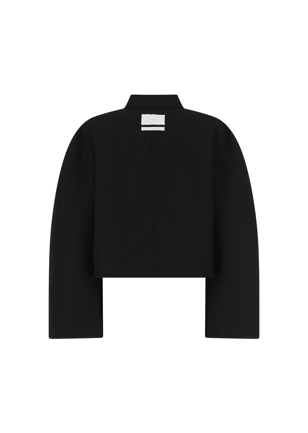 handmade raglan crop jacket, black