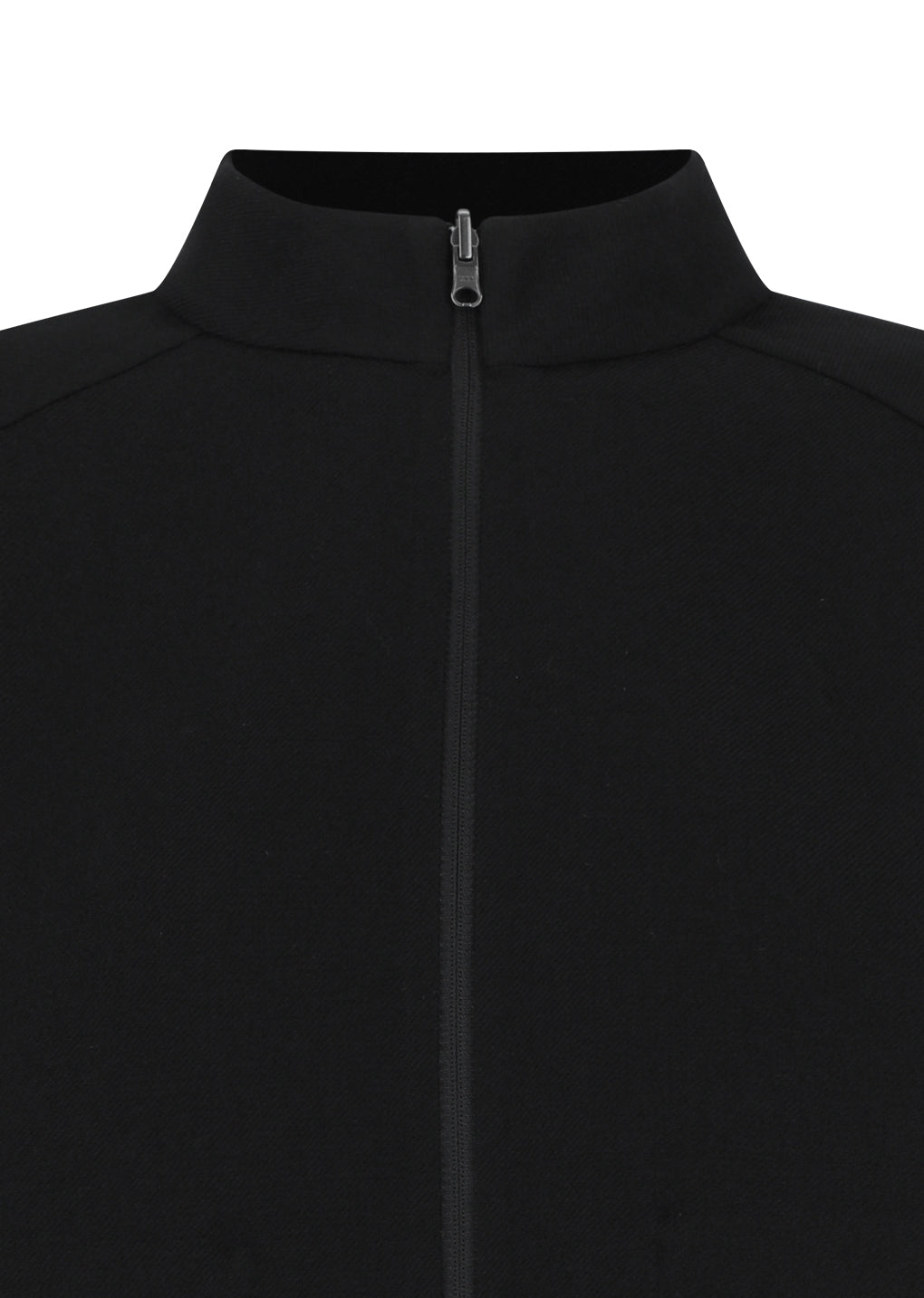 handmade raglan crop jacket, black