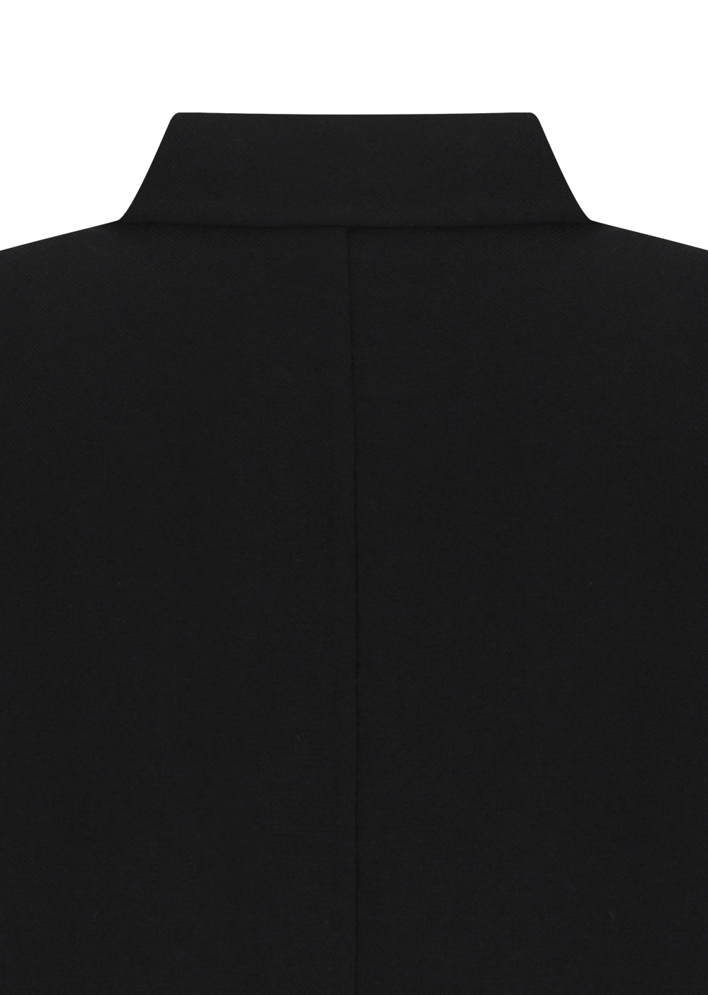 handmade raglan crop jacket, black