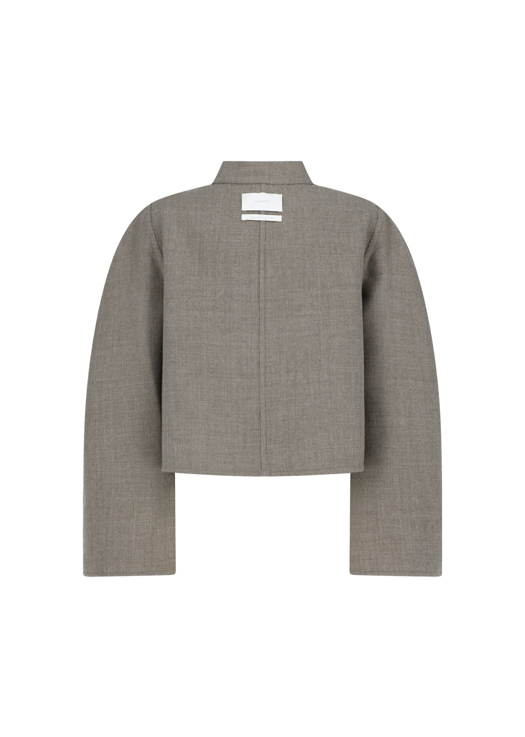 handmade raglan crop jacket, brown