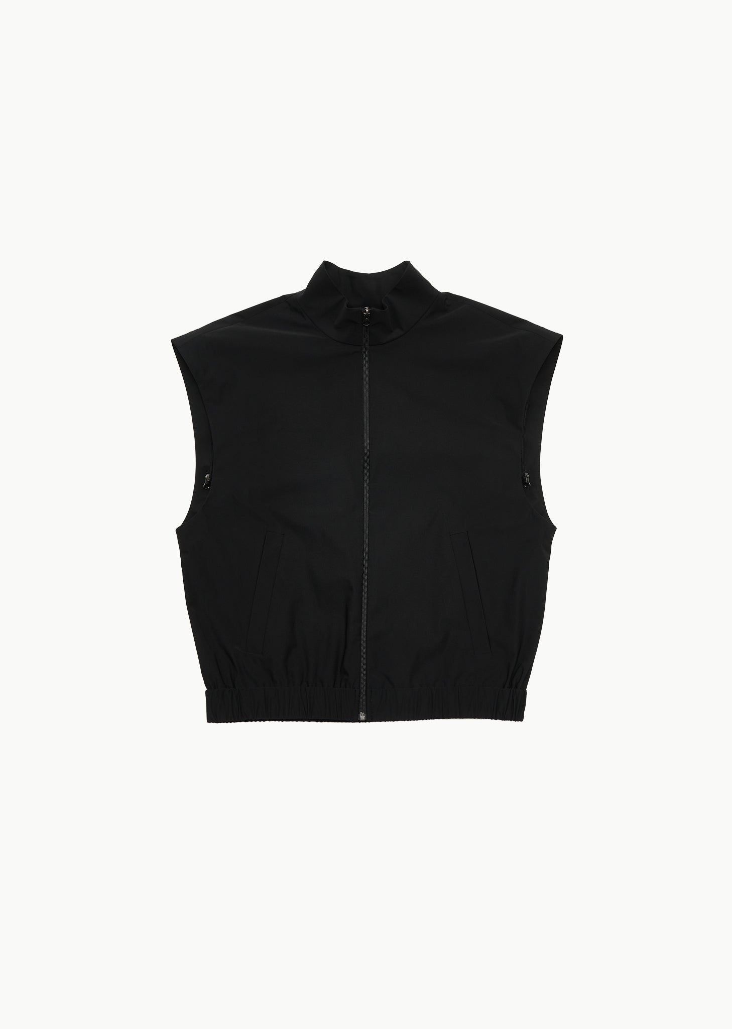 HIGH NECK DETACHABLE SLEEVE JUMPER – AMOMENTO JP