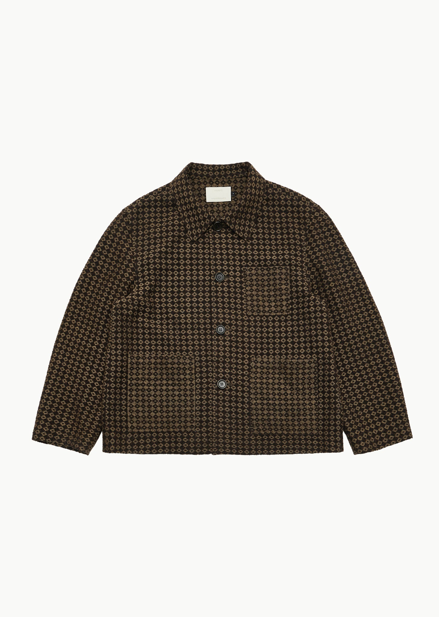 JACQUARD POCKET JACKET