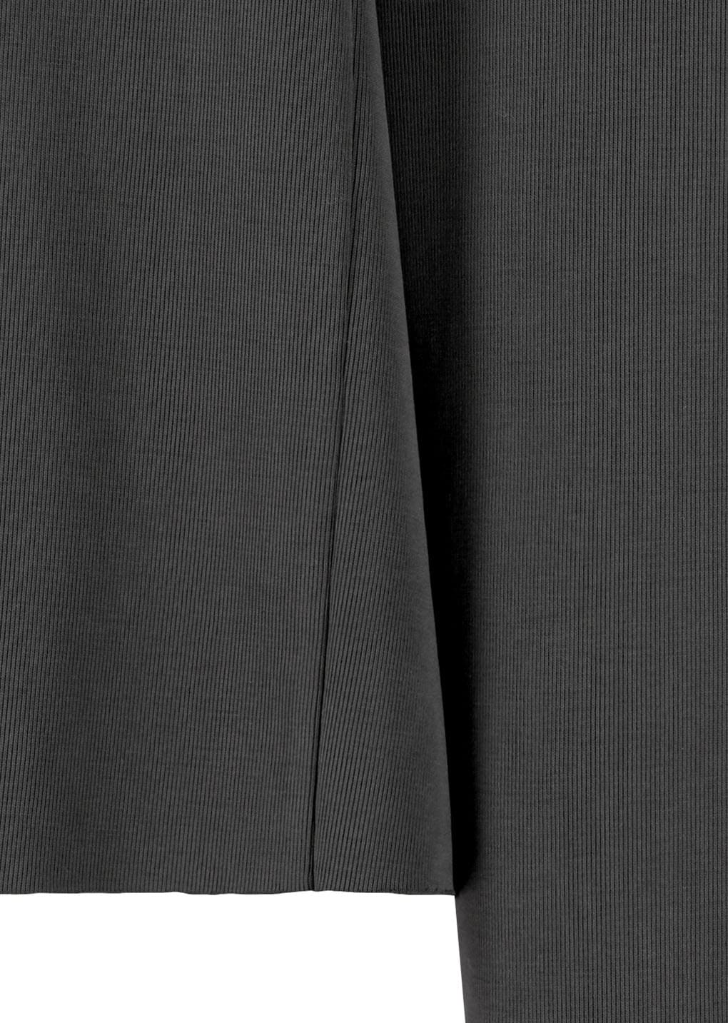 jersey hooded jumper, charcoal