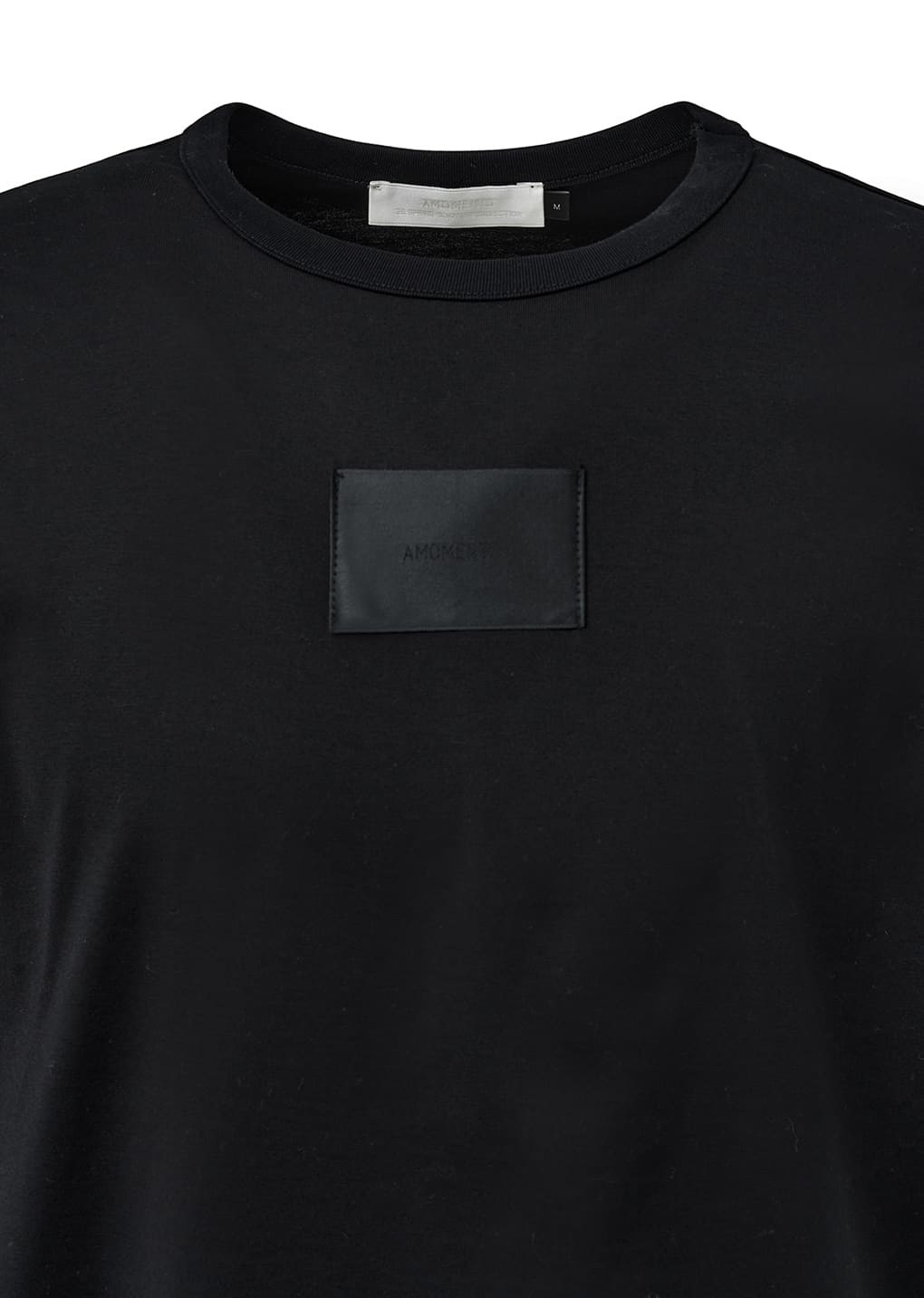 LABEL T-SHIRTS, BLACK