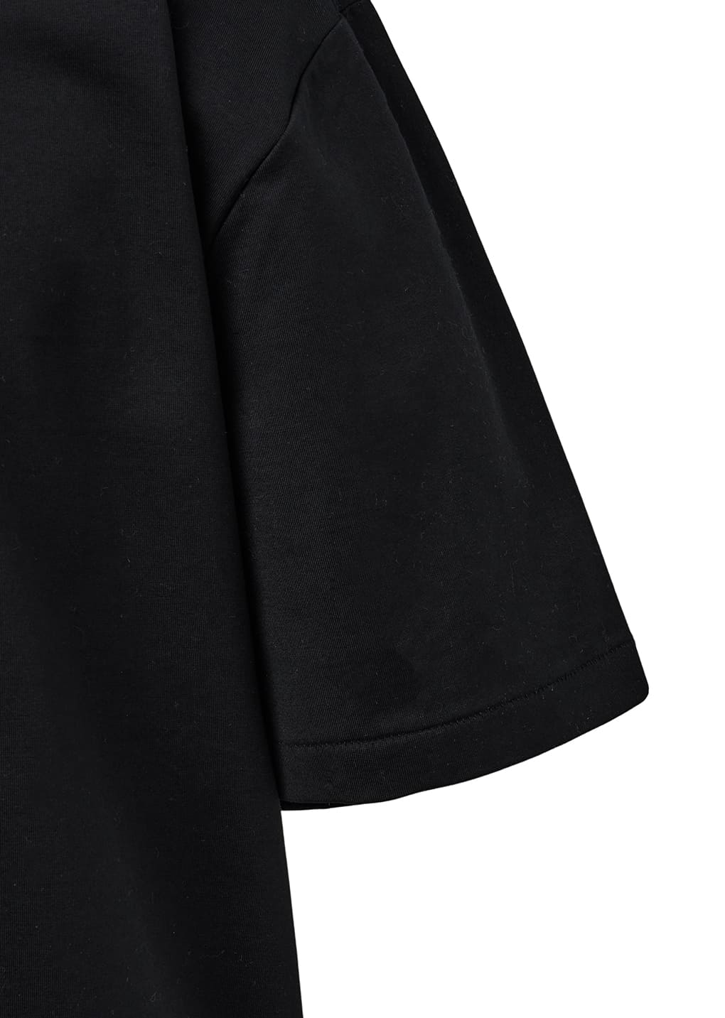 label t-shirts, black