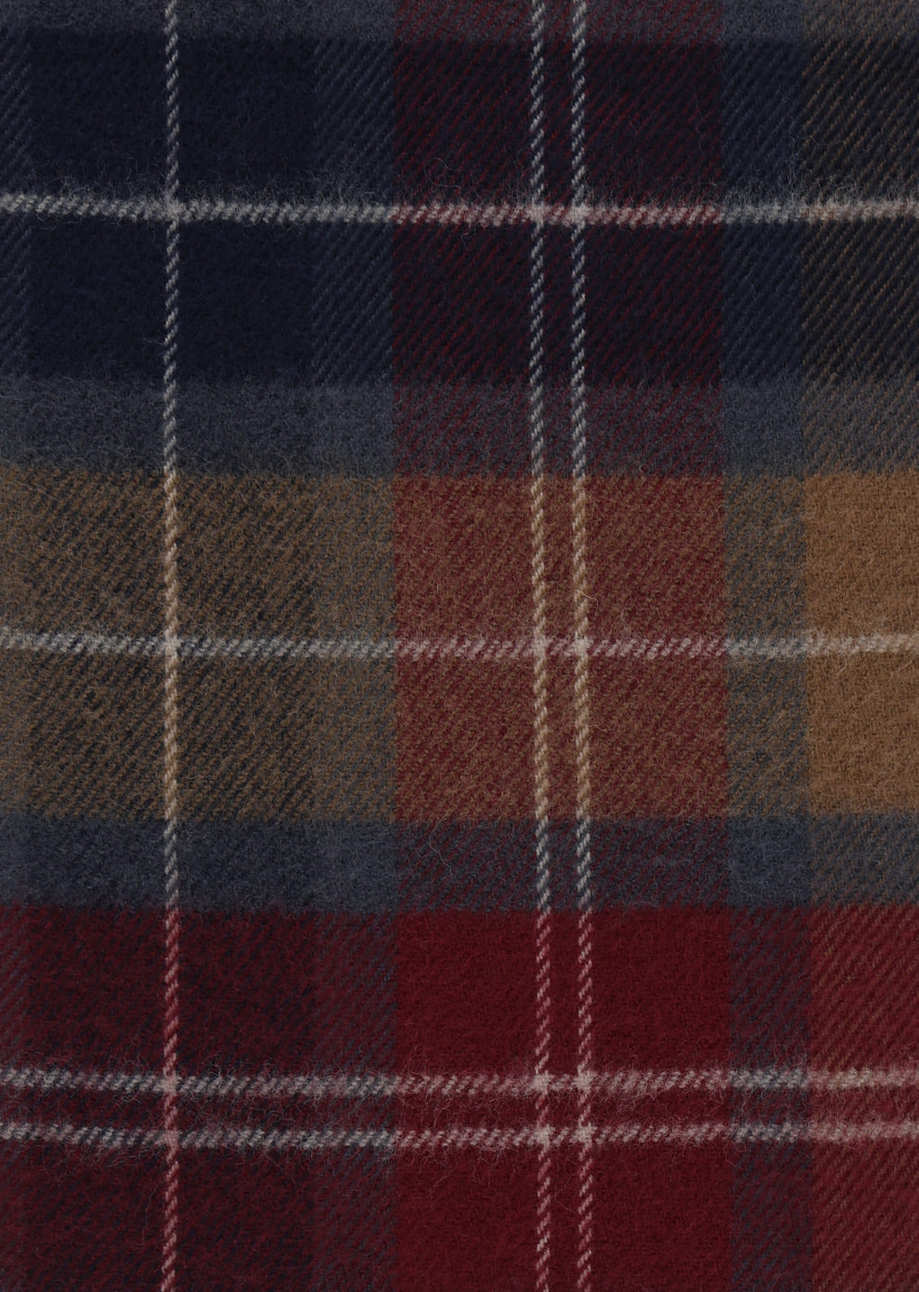 [PRE-ORDER] lambswool check scarf, mix