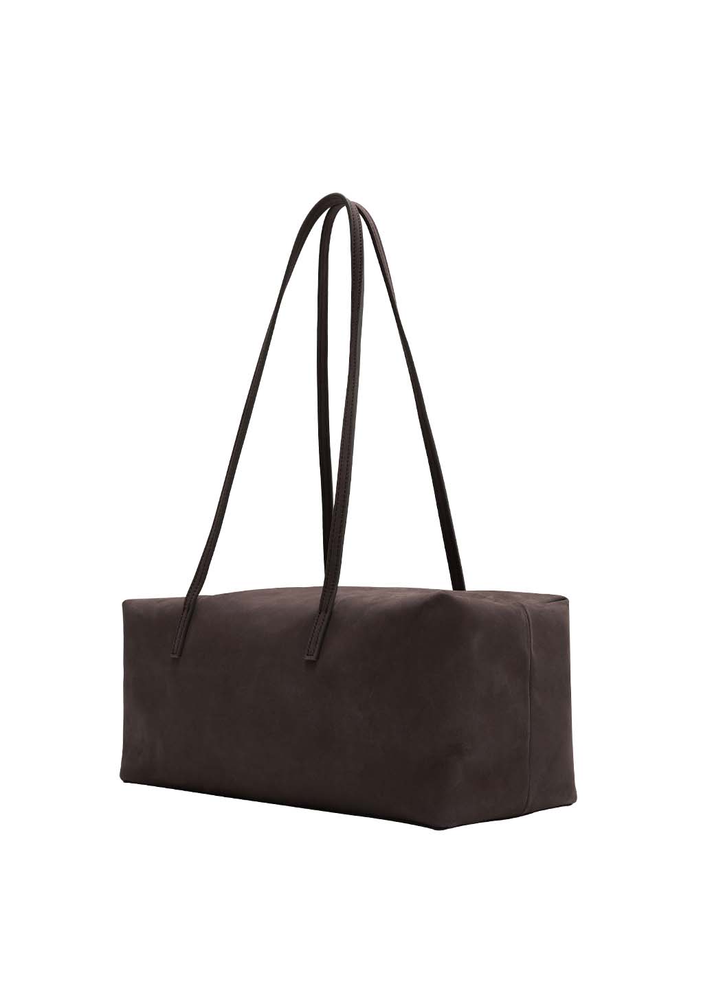 [PRE-ORDER] large cubo bag, dark brown