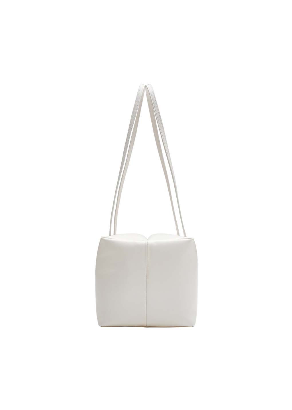 [PRE-ORDER] large cubo bag, white