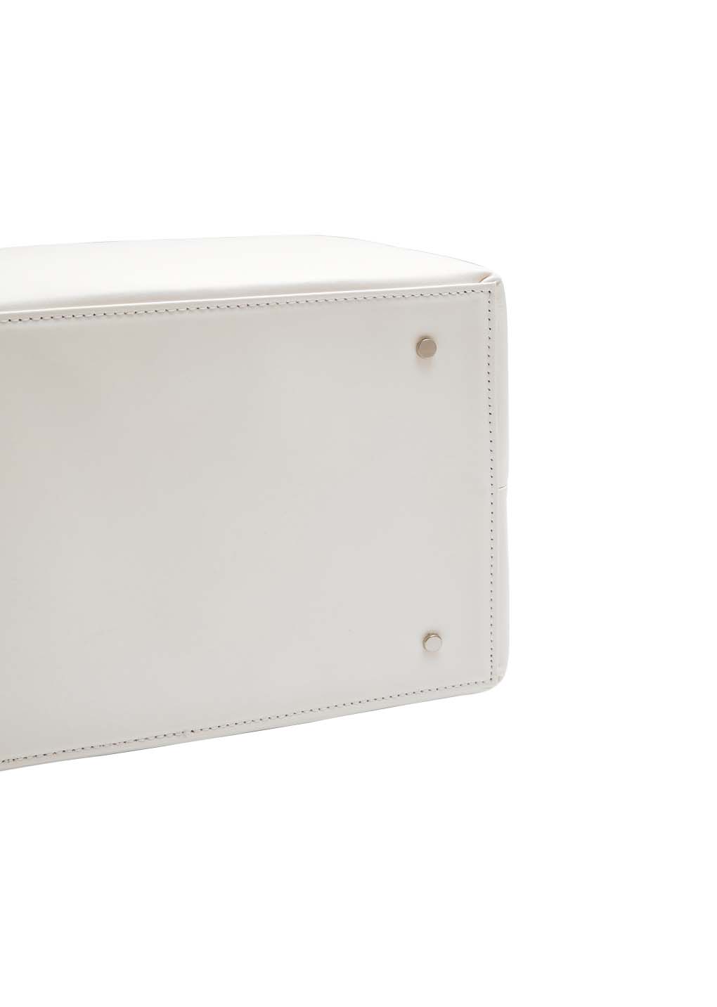[PRE-ORDER] large cubo bag, white