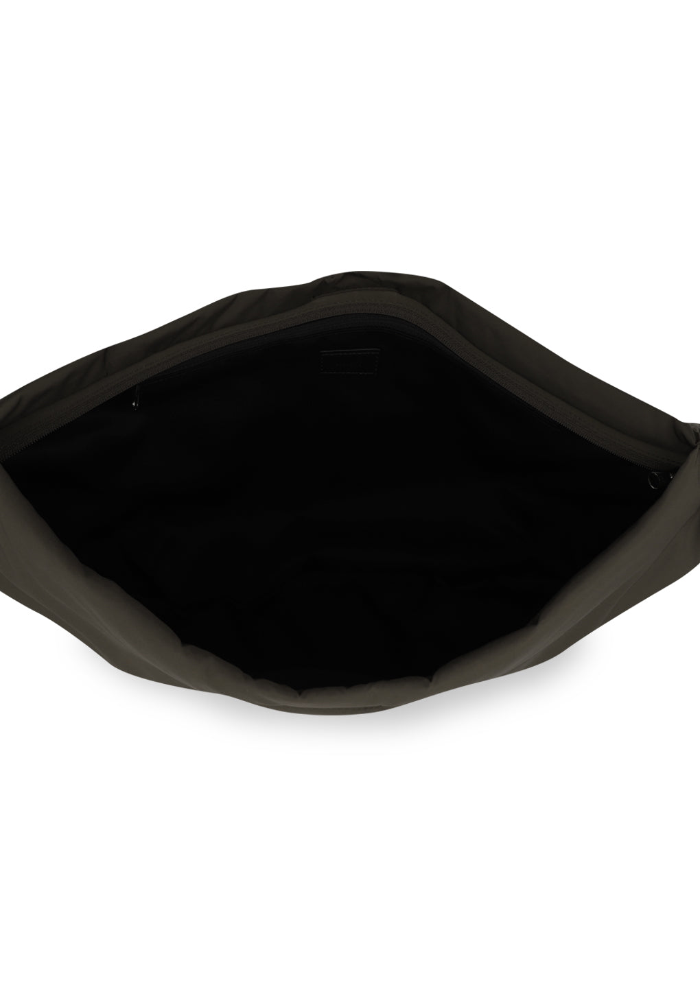 large padded bag, brown