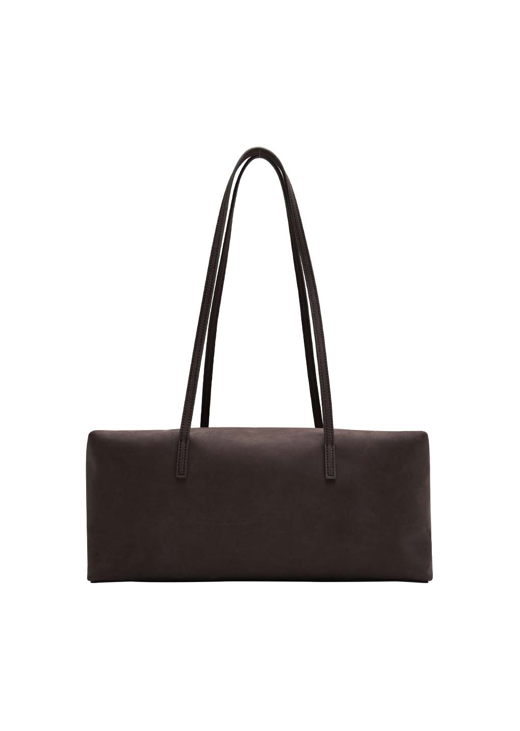 [PRE-ORDER] large cubo bag, dark brown